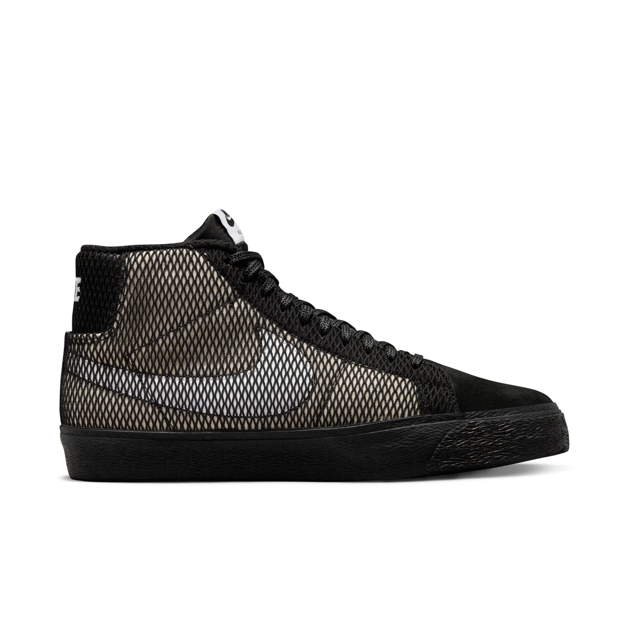 NIKE - BLAZER MID PREMIUM - BLANC / NOIR