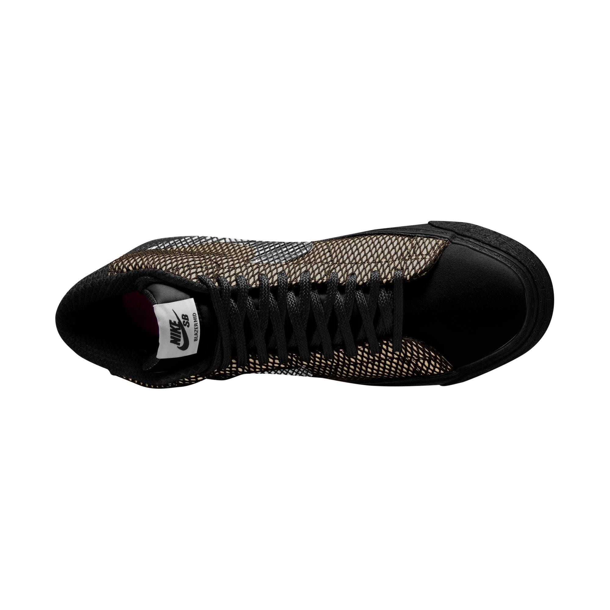 NIKE - BLAZER MID PREMIUM - BLANC / NOIR