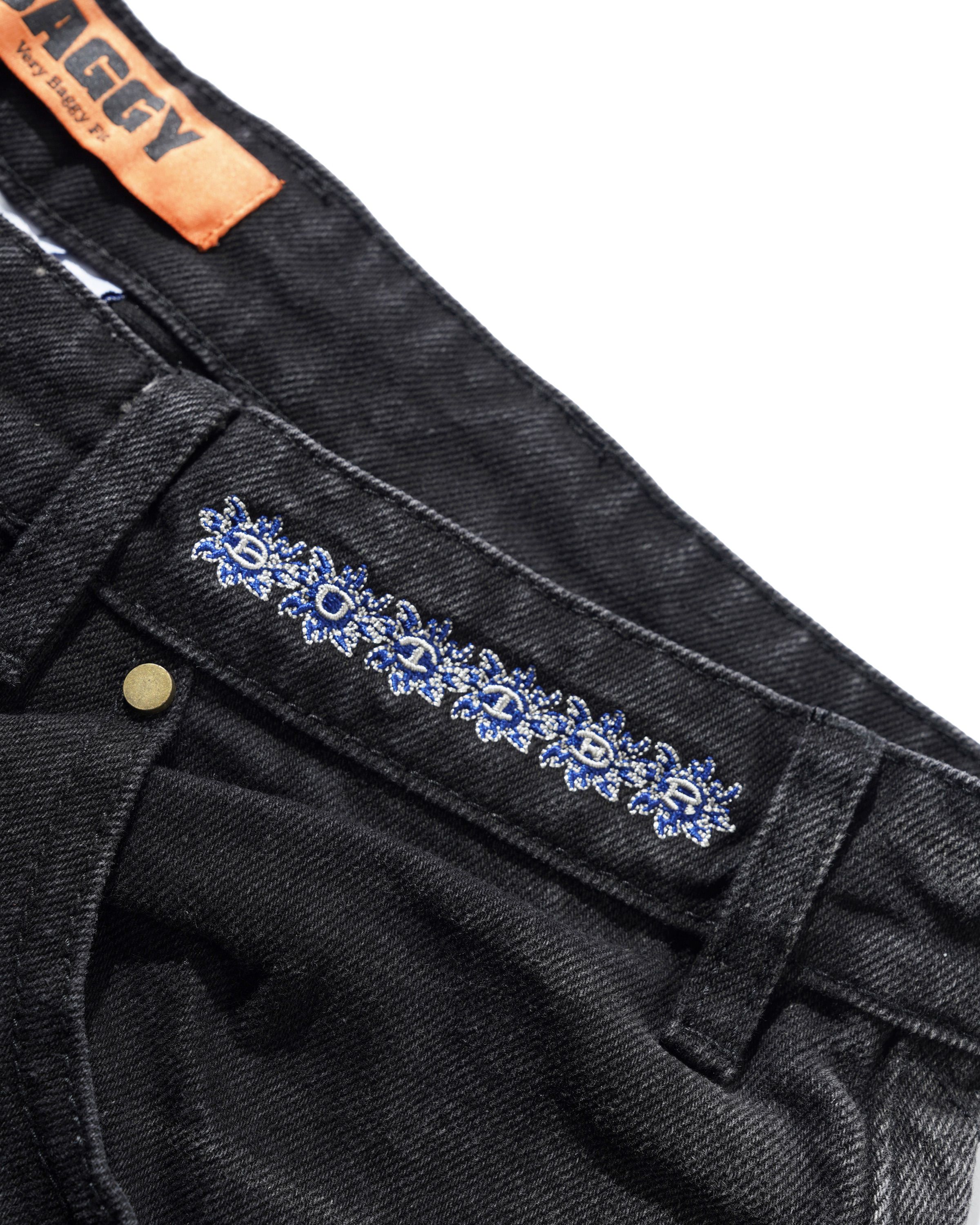 BUTTER - BRONCO DENIM JEAN - WASHED BLACK