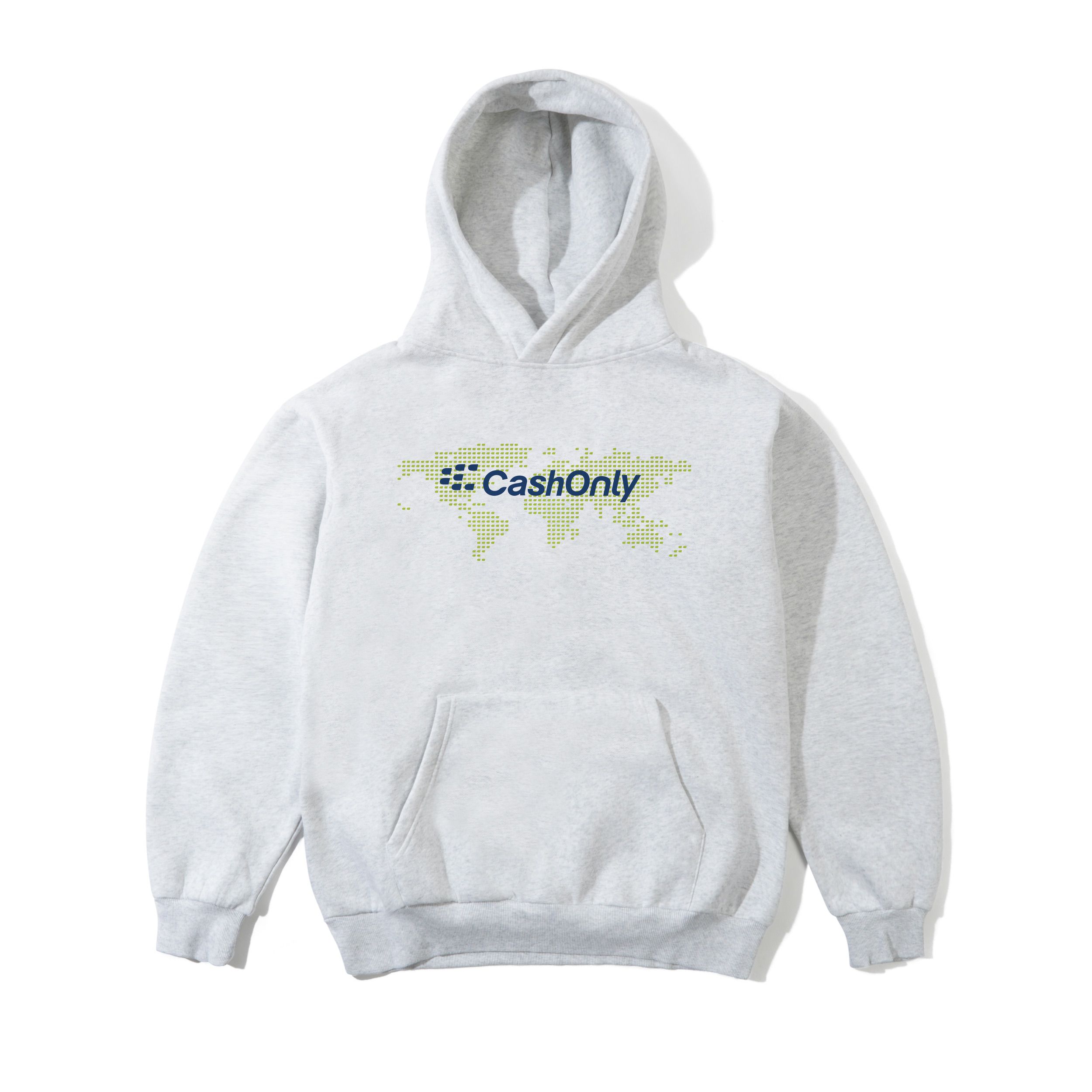 CASH ONLY - BUSINESS PULLOVER HOOD - ASH