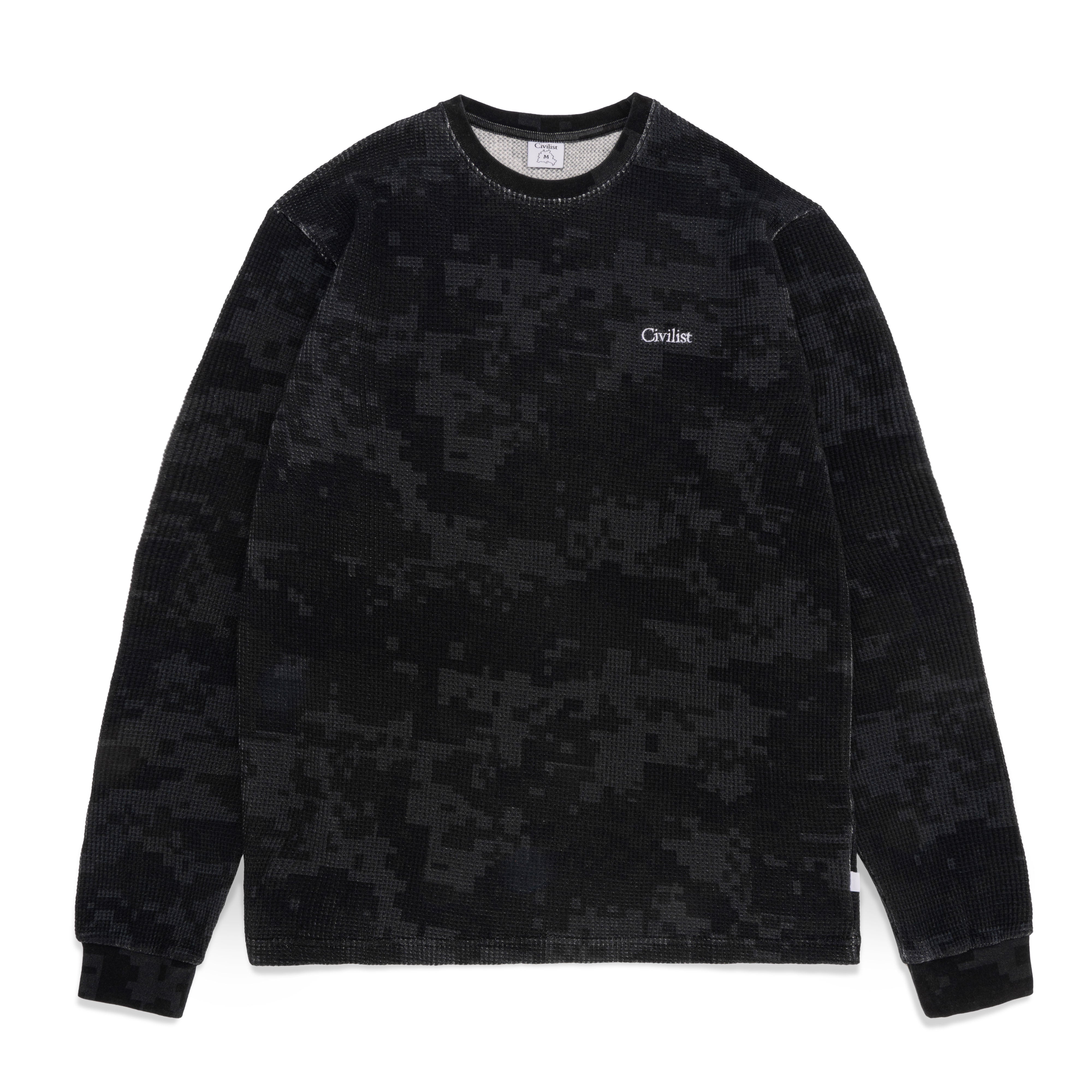 CIVILIST - Thermal Longsleeve - Stealth Digi Camo