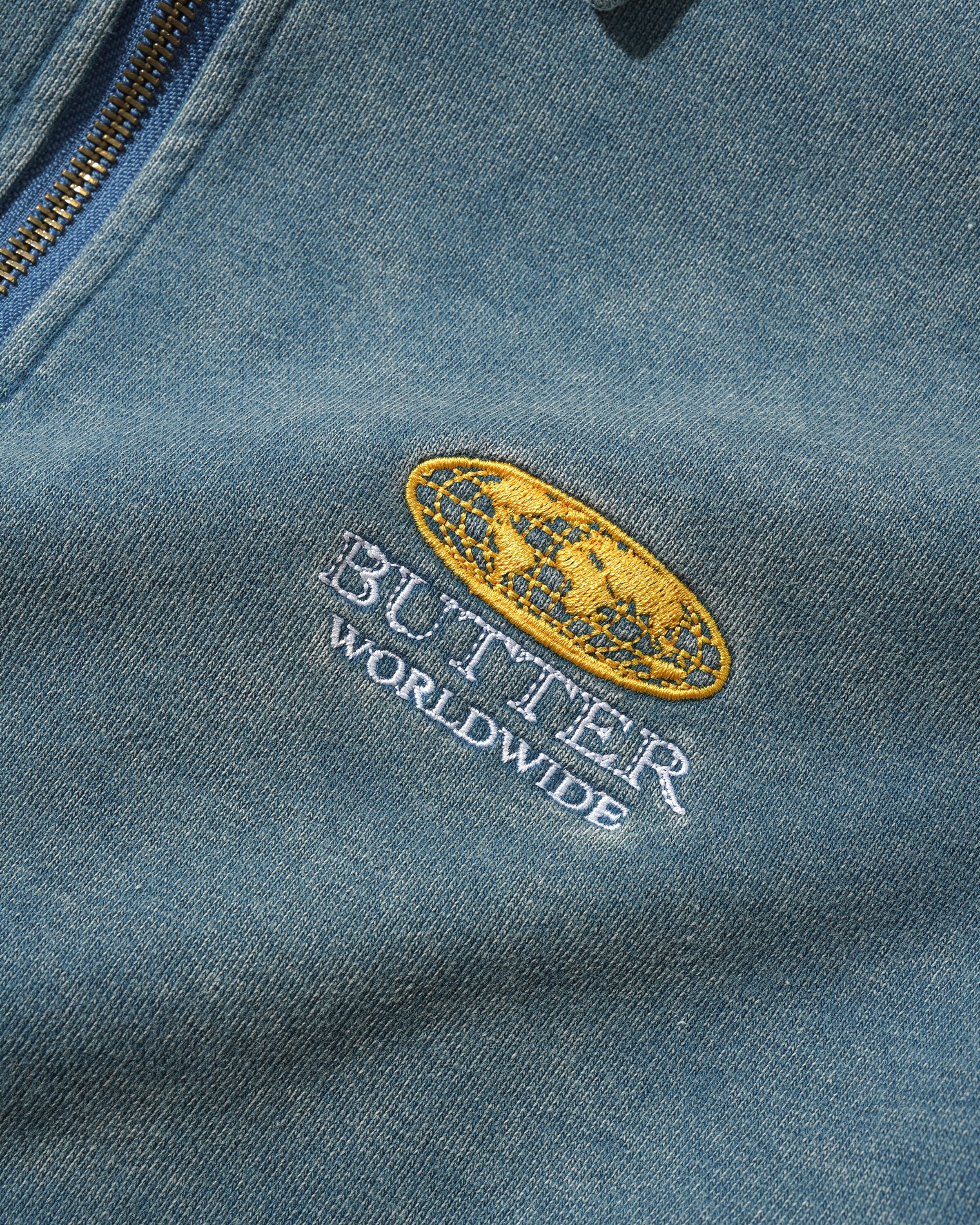 BUTTER - CORP 1/4 ZIP PULLOVER - NAVY