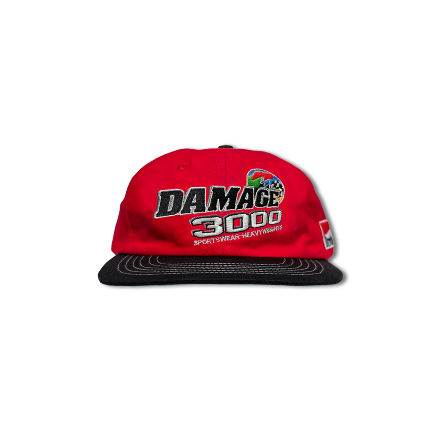 DAMAGE - D300 (6PANEL) - RED/BLACK