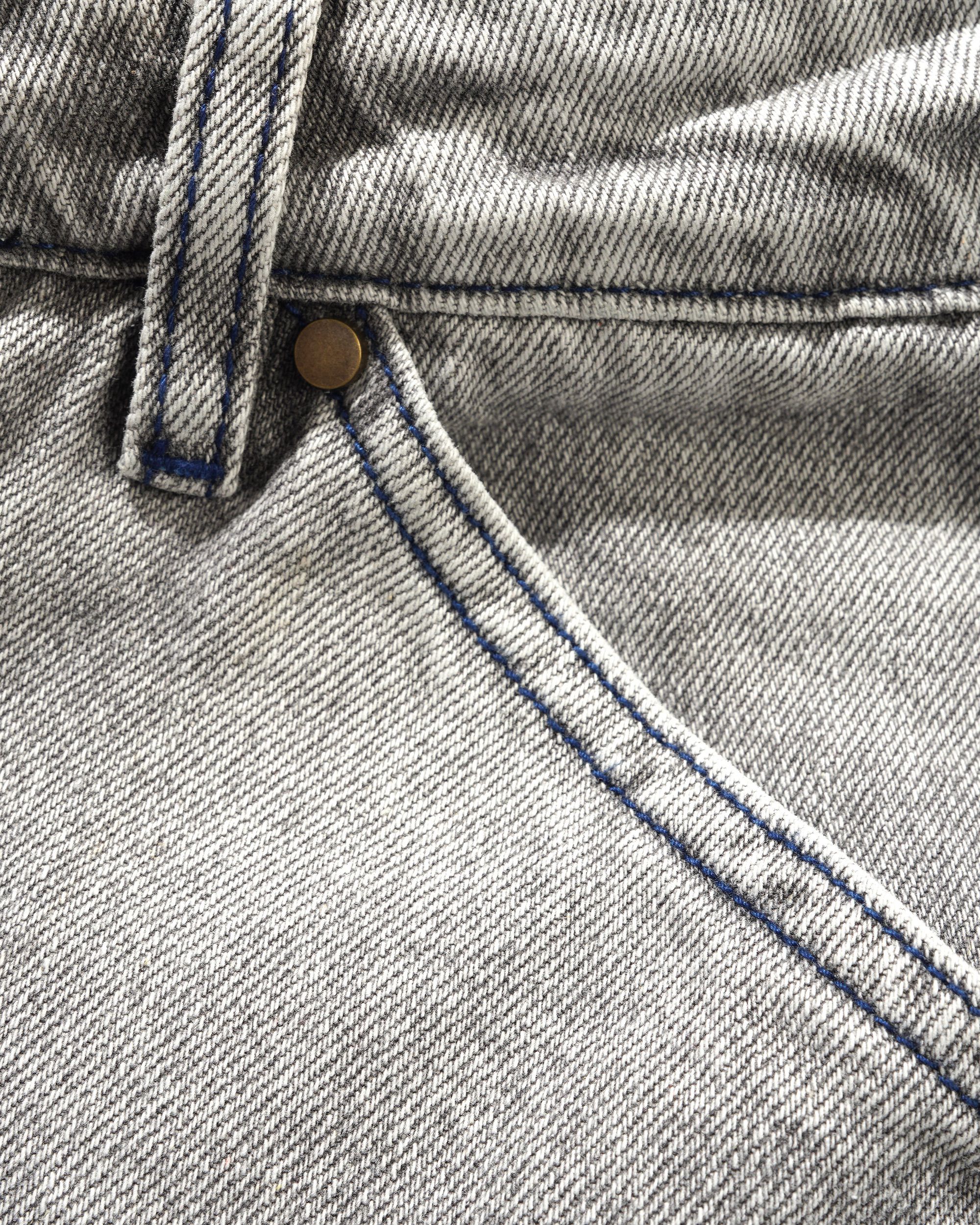 BUTTER - Encounter Denim Shorts - Washed Soft Grey