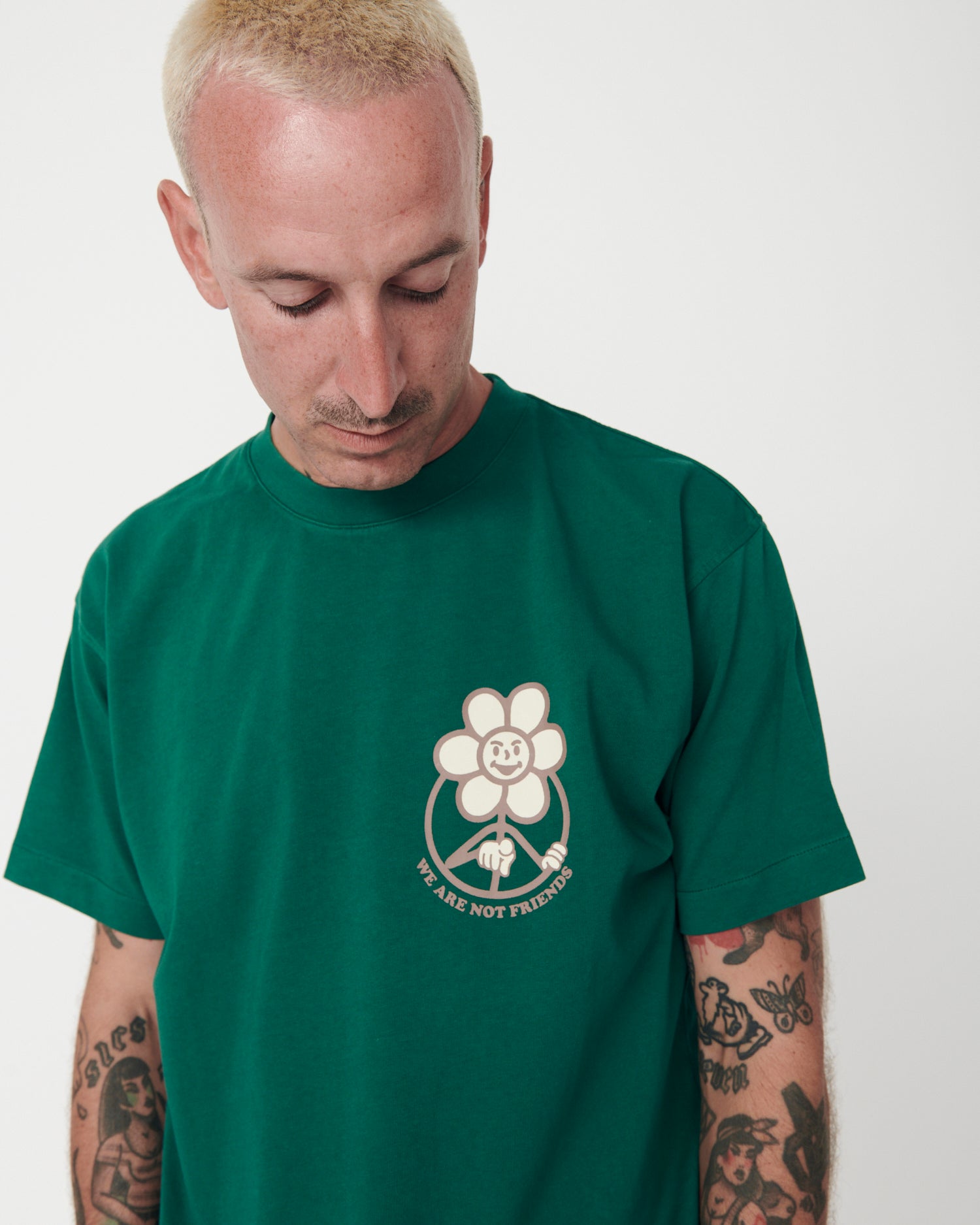 WE ARE NOT FRIENDS - DAISY GREENLAND T-SHIRT