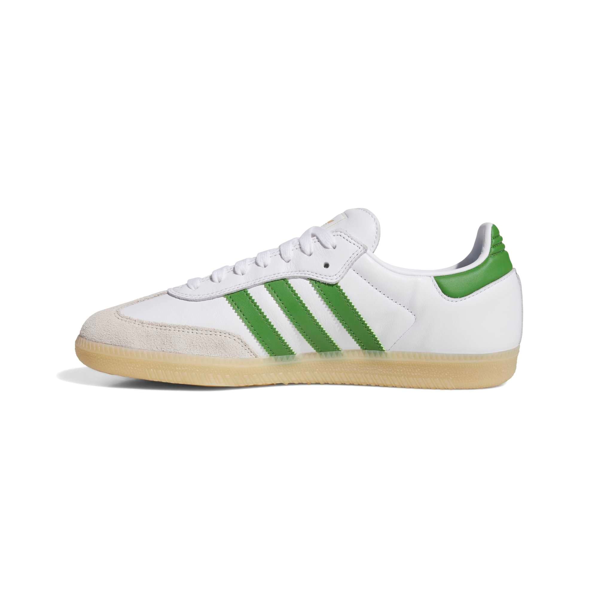 ADIDAS - SAMBA ADV - Cloud White / Crew Green