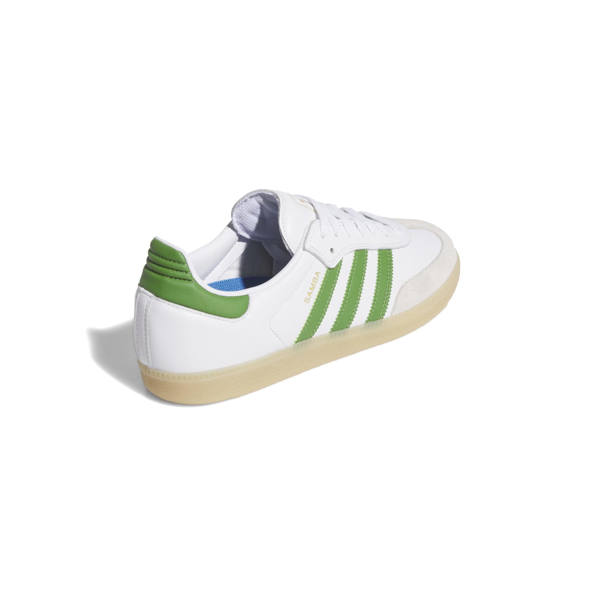 ADIDAS - SAMBA ADV - Cloud White / Crew Green