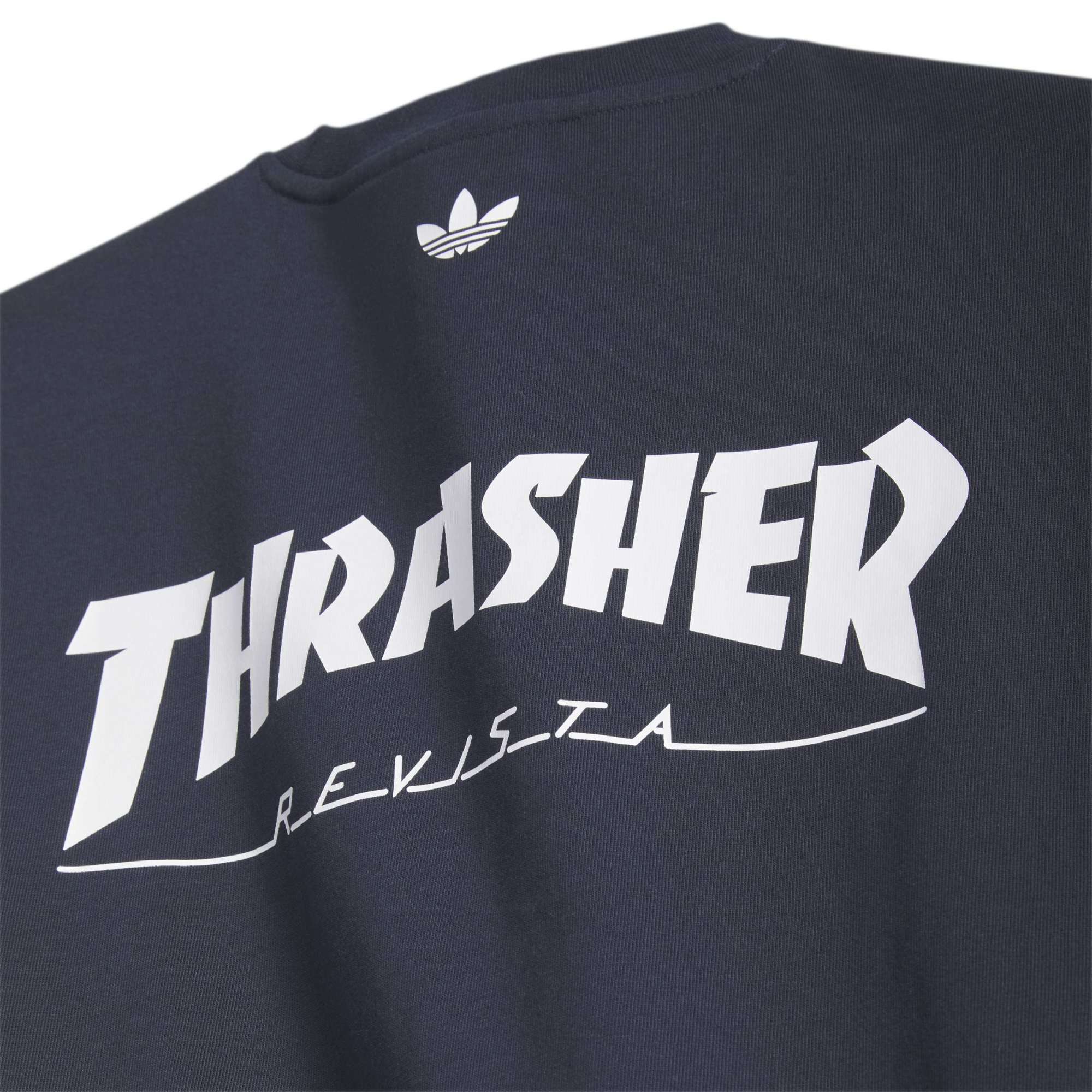 ADIDAS - THRASHER MAG X AFA TEE - NAVY