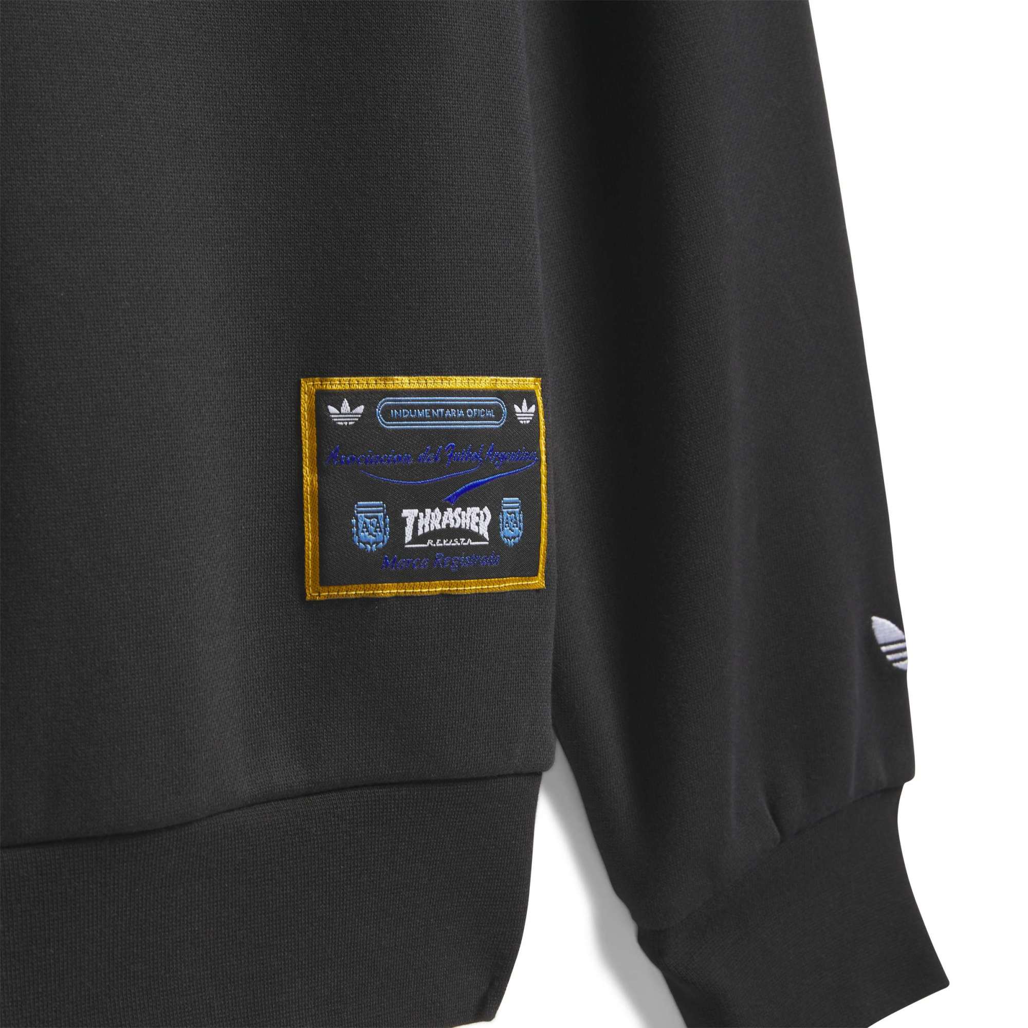 ADIDAS - THRASHER X AFA HOODIE - BLACK