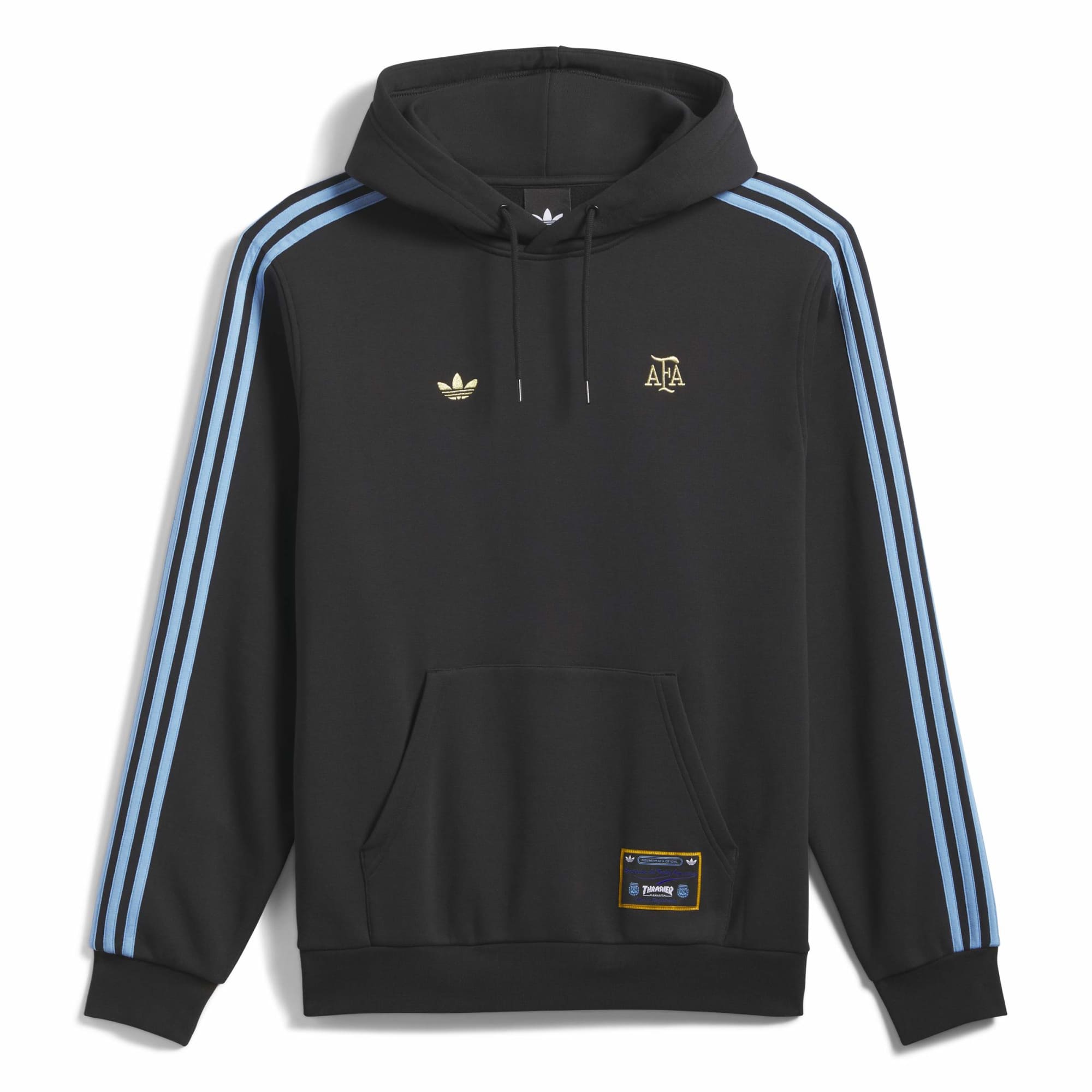 ADIDAS - THRASHER X AFA HOODIE - BLACK