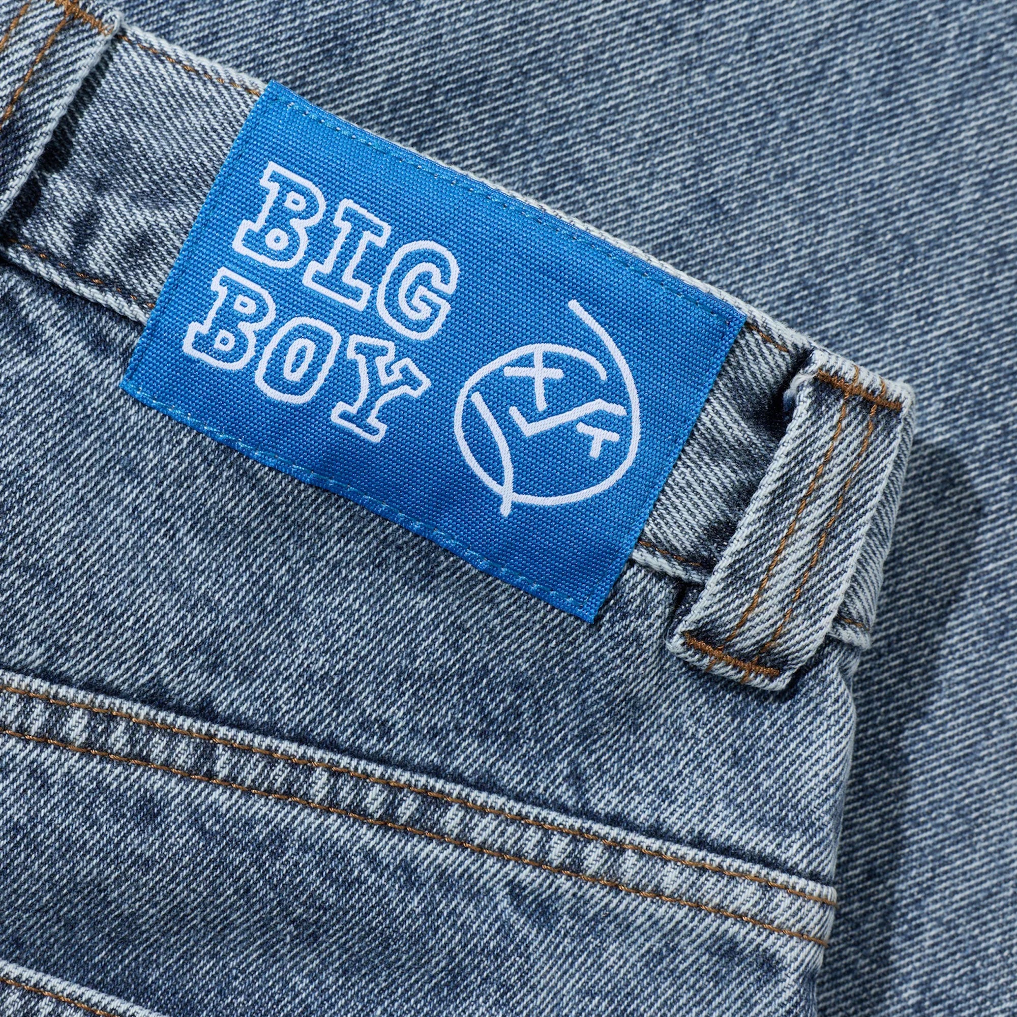 POLAR - BIG BOY PANTS - HEAVY WASHED BLUE