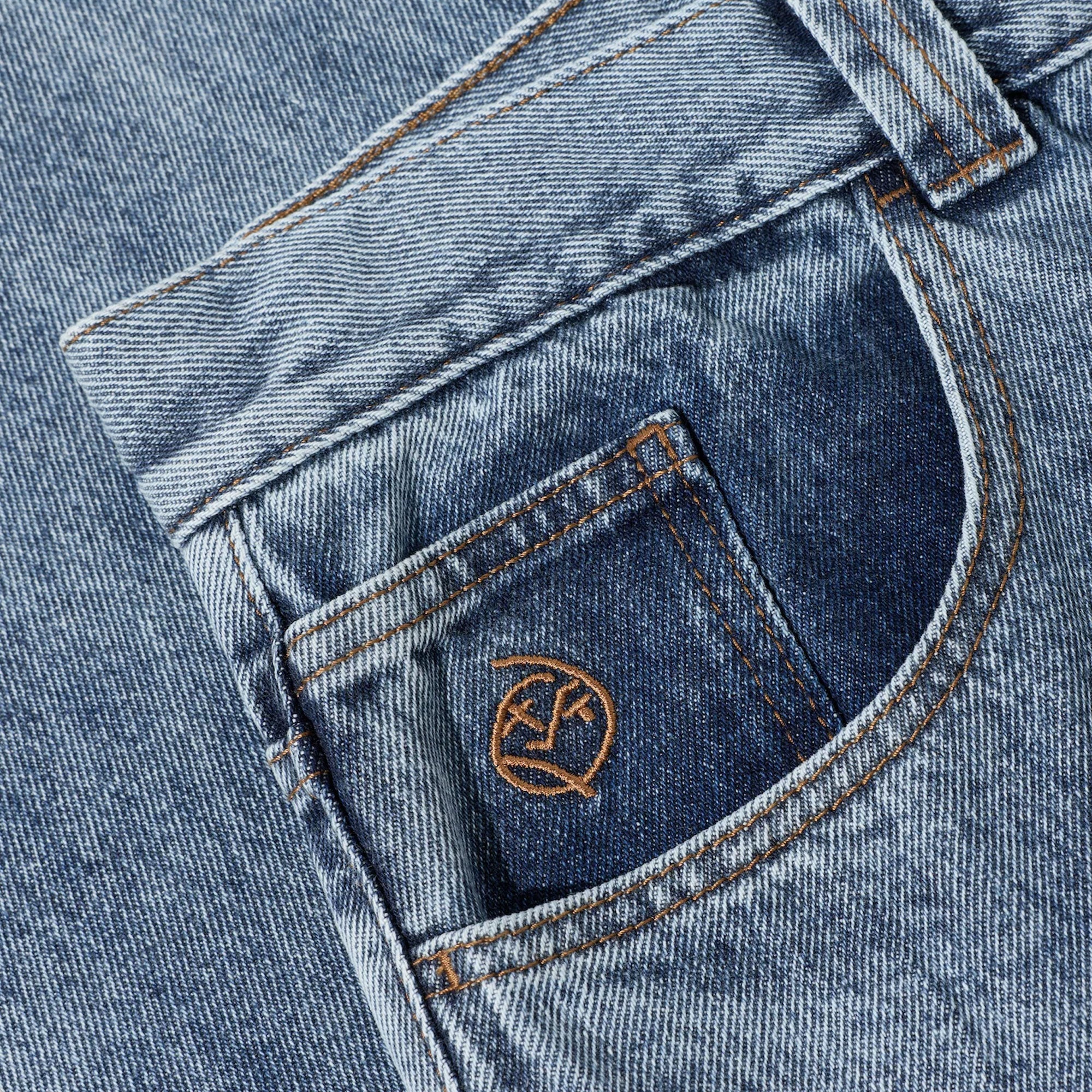 POLAR - BIG BOY PANTS - HEAVY WASHED BLUE