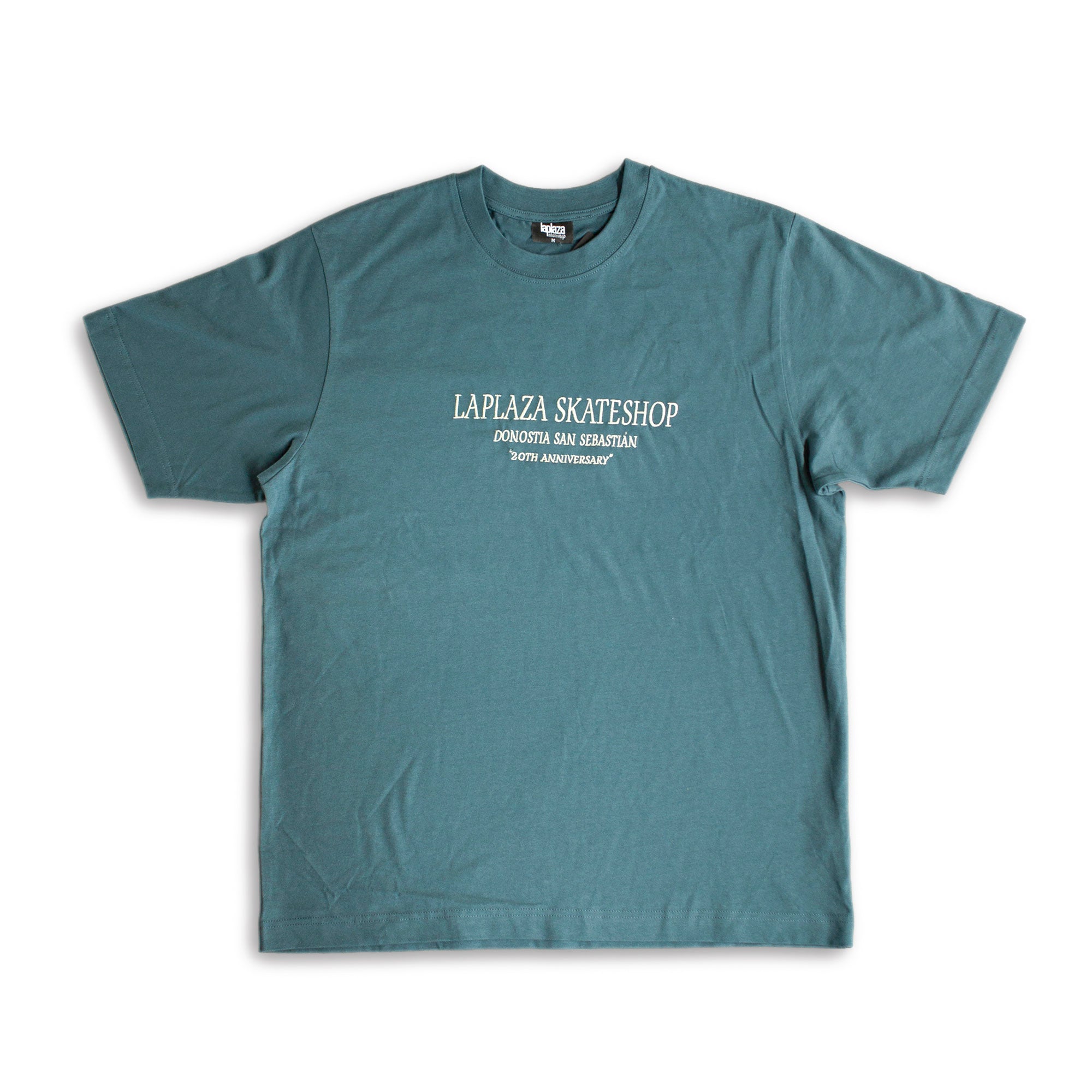 LAPLAZA - CAMISETA 20 YEARS- AQUA