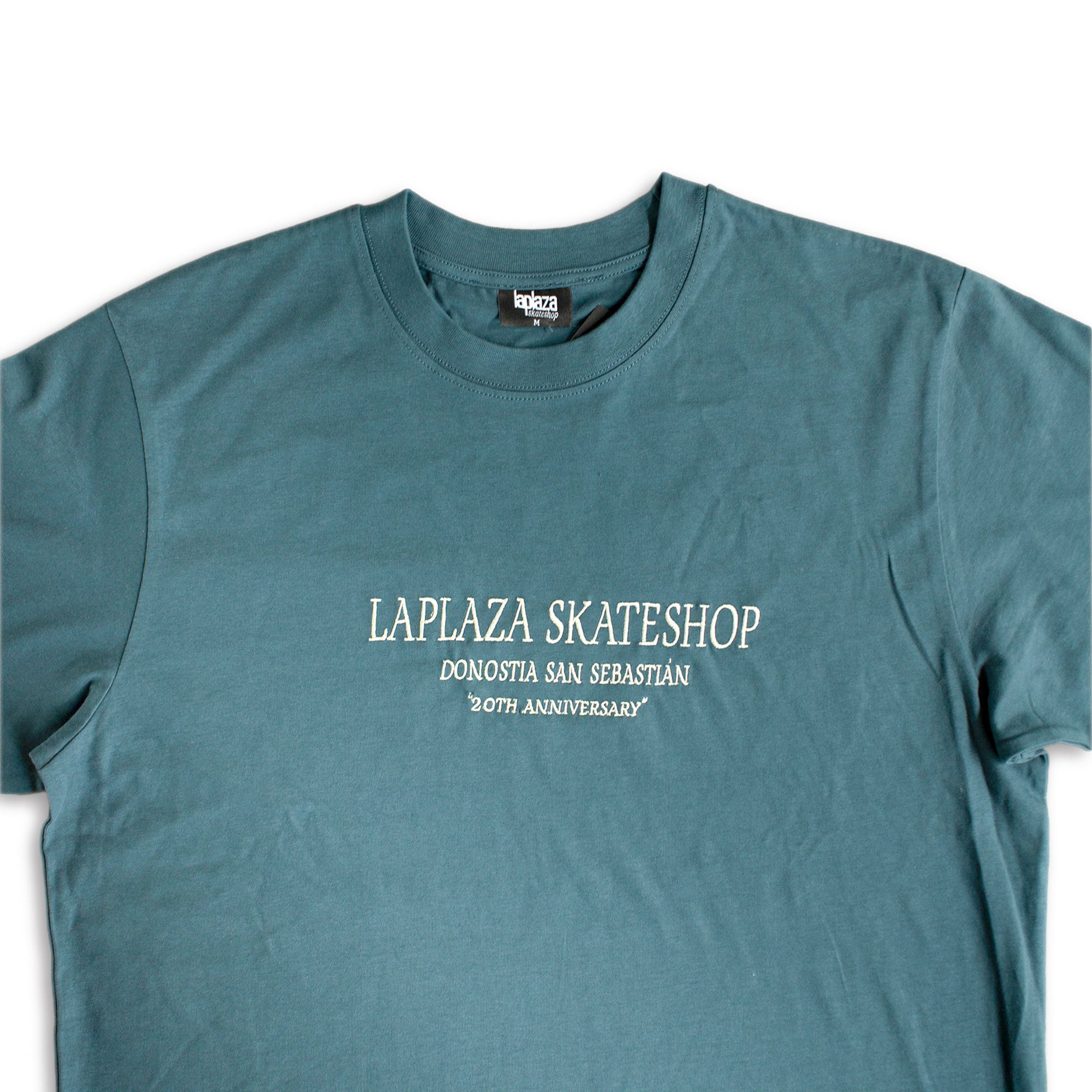 LAPLAZA - CAMISETA 20 YEARS- AQUA