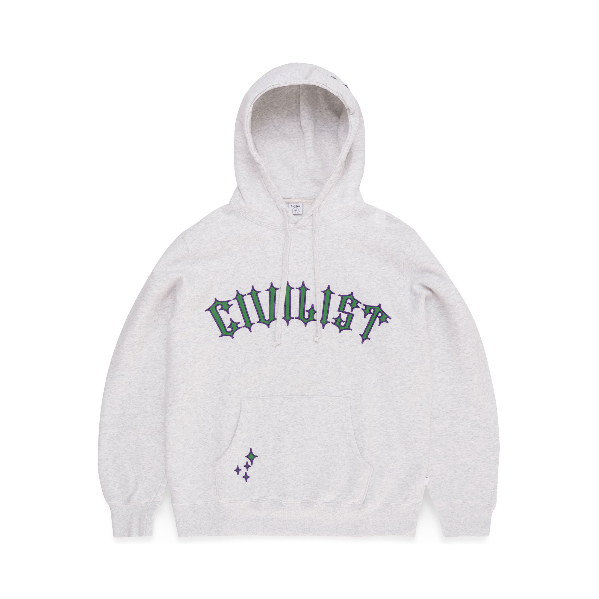 CIVILIST - SPIKE HOOD - LIGHT GREY