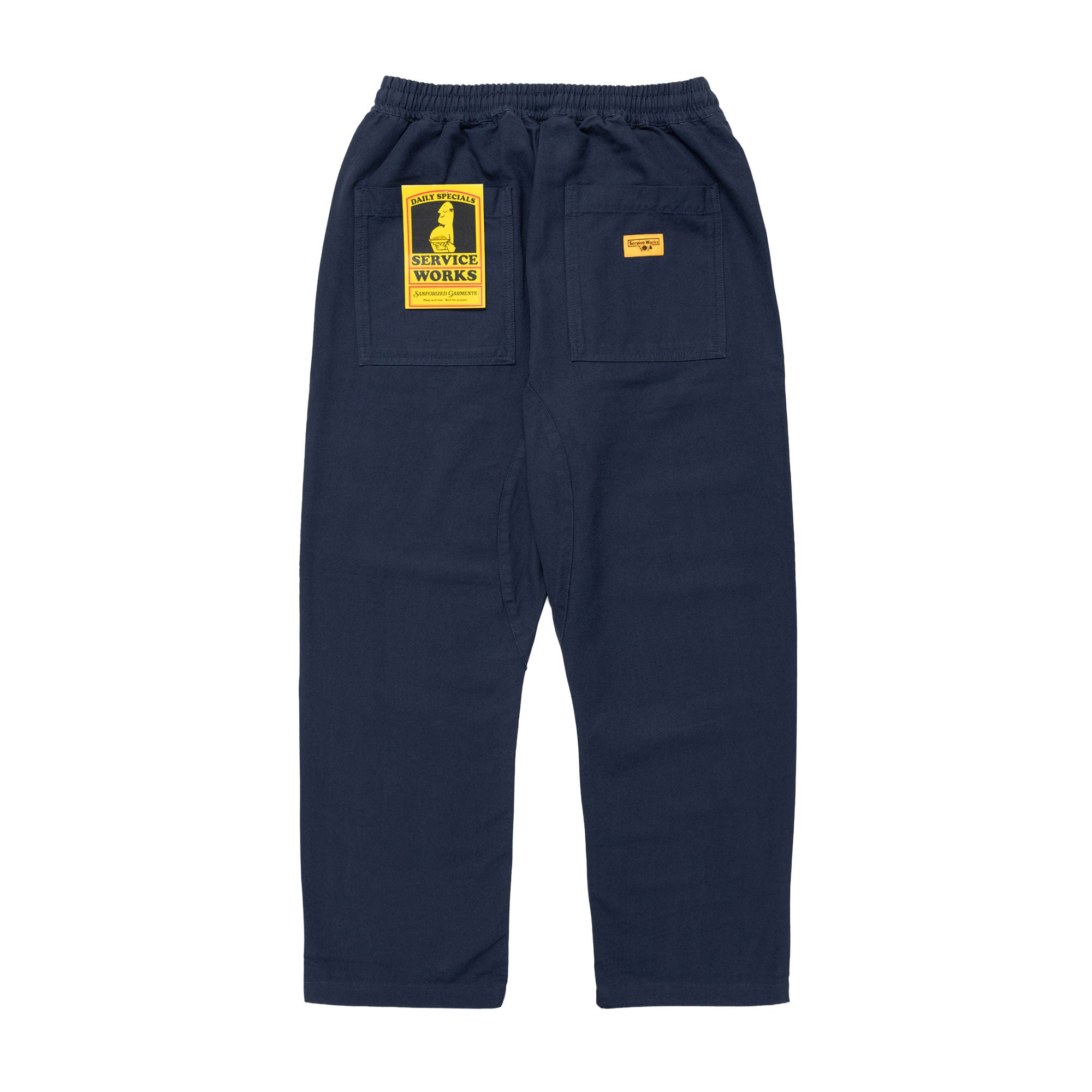 SERVICE WORKS - Classic Chef Pants - Dark Navy