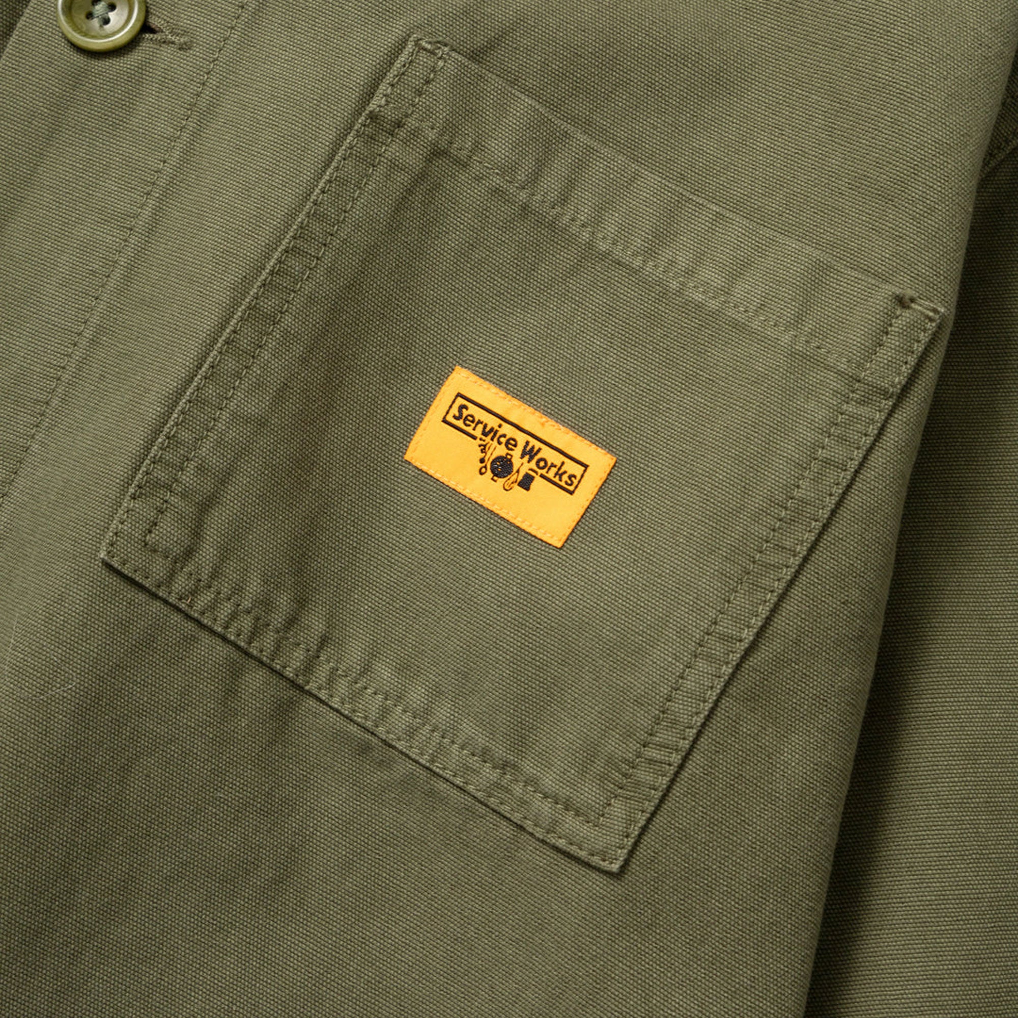 SERVICE WORKS - Classic Chore Shirt - Olive