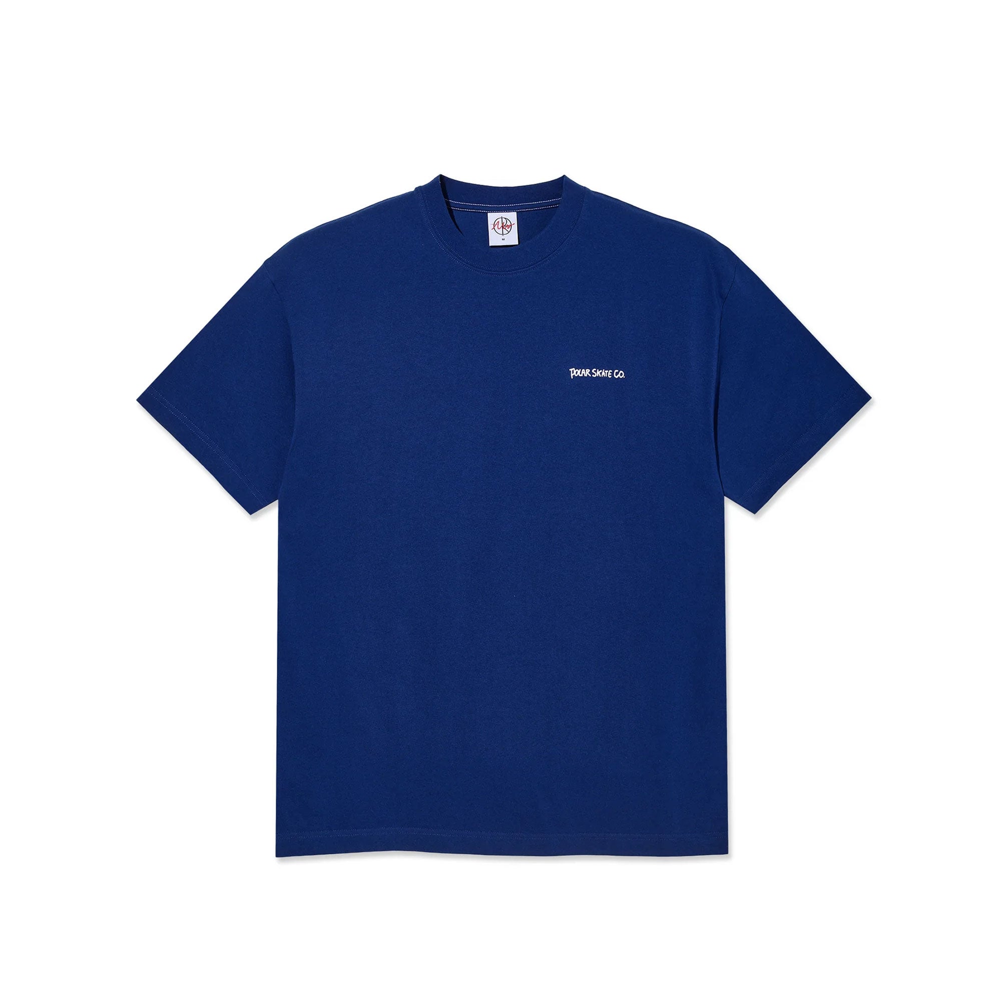 POLAR - Contrast Tee | Doodle - Ultramarine/White