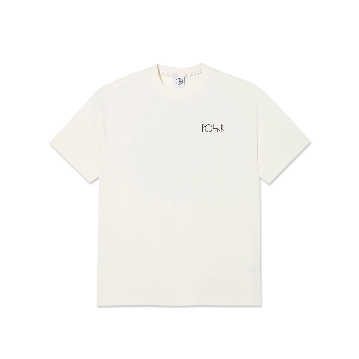 POLAR - Contrast Tee | Fill Logo - Ivory/Black
