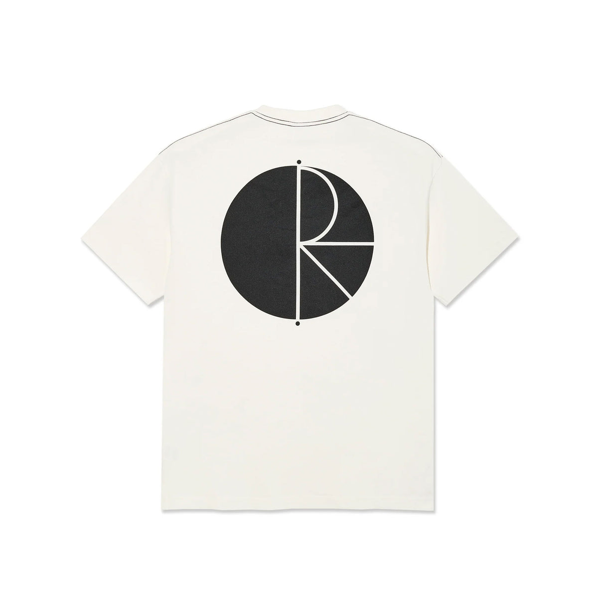POLAR - Contrast Tee | Fill Logo - Ivory/Black