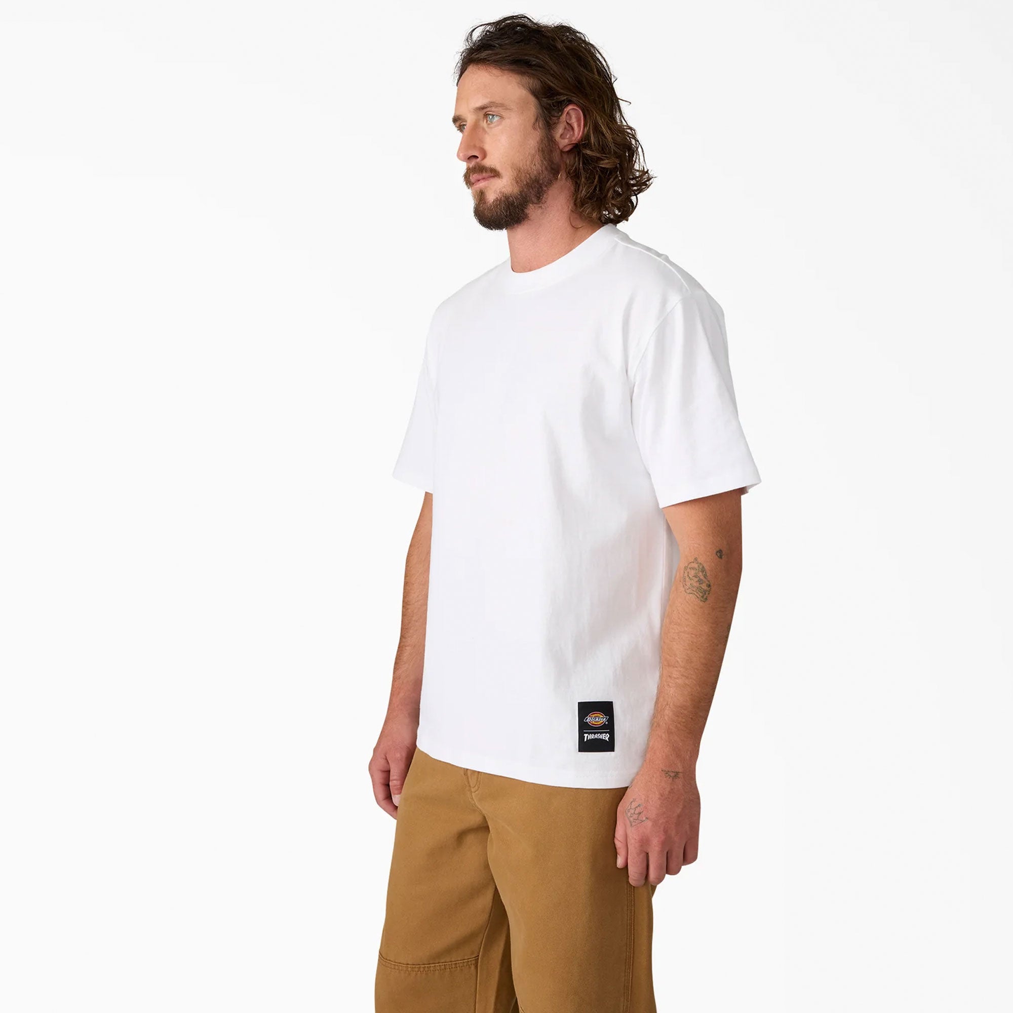 DICKIES - X Thrasher Graphic T-Shirt - WHITE