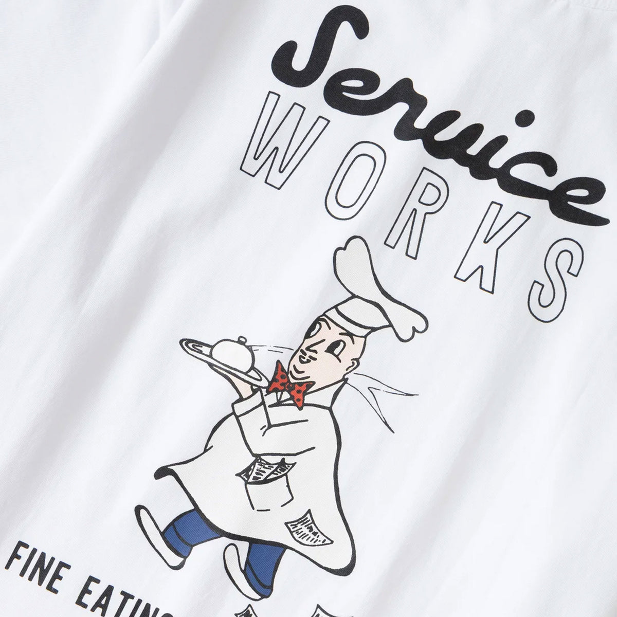 SERVICE WORKS - Eating Adventures Tee - White