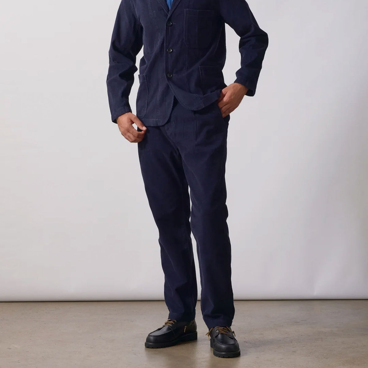 SERVICE WORKS - Fine Cord Waiter Pants - Dark Navy