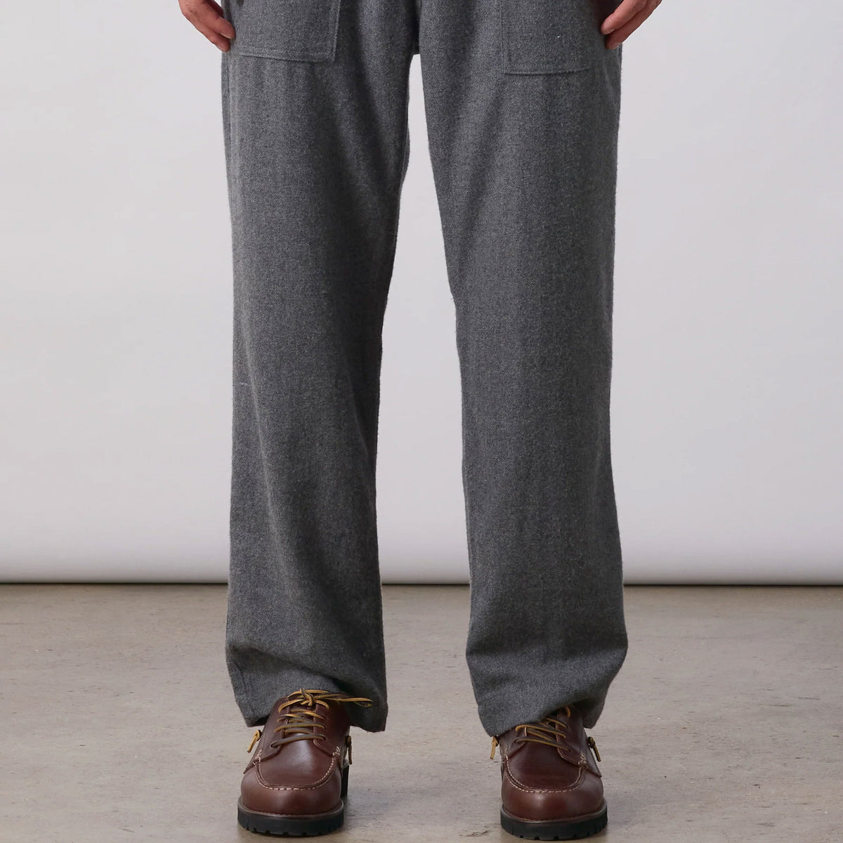 SERVICE WORKS - Flannel Chef Pants - Charcoal