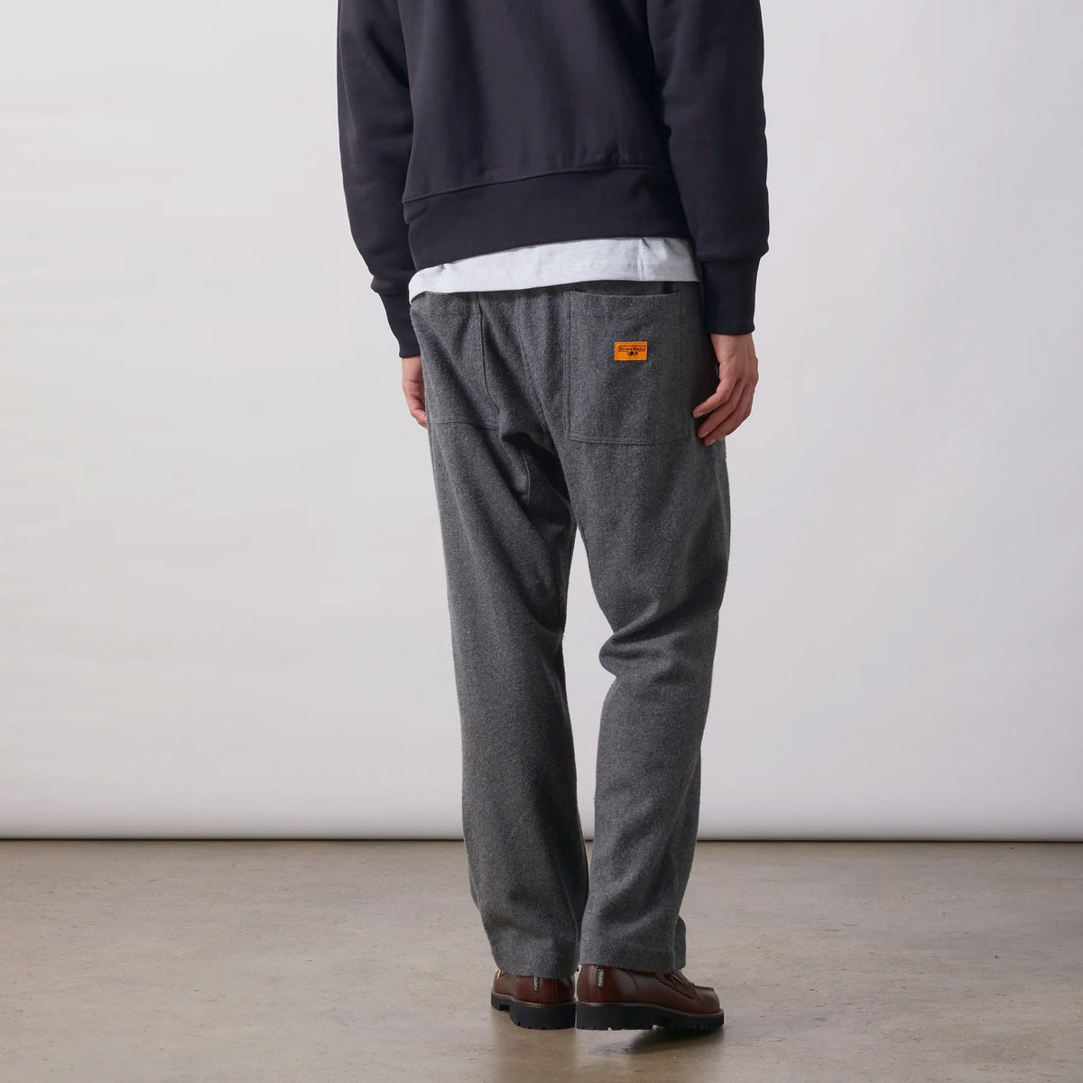 SERVICE WORKS - Flannel Chef Pants - Charcoal
