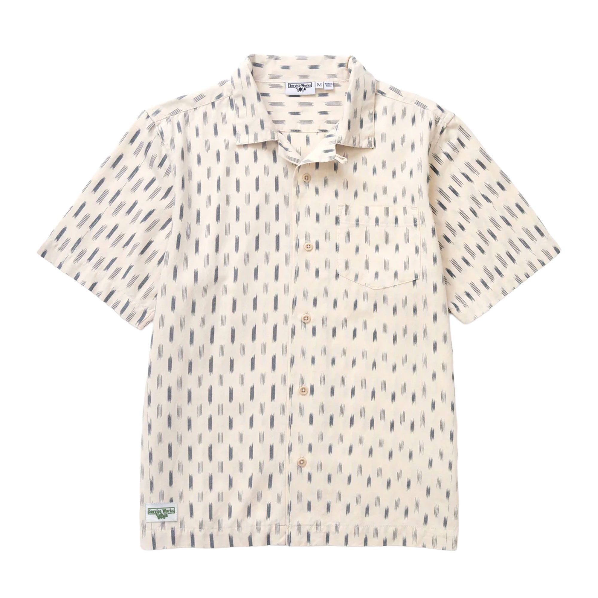 SERVICE WORKS - Ikat Shirt - White