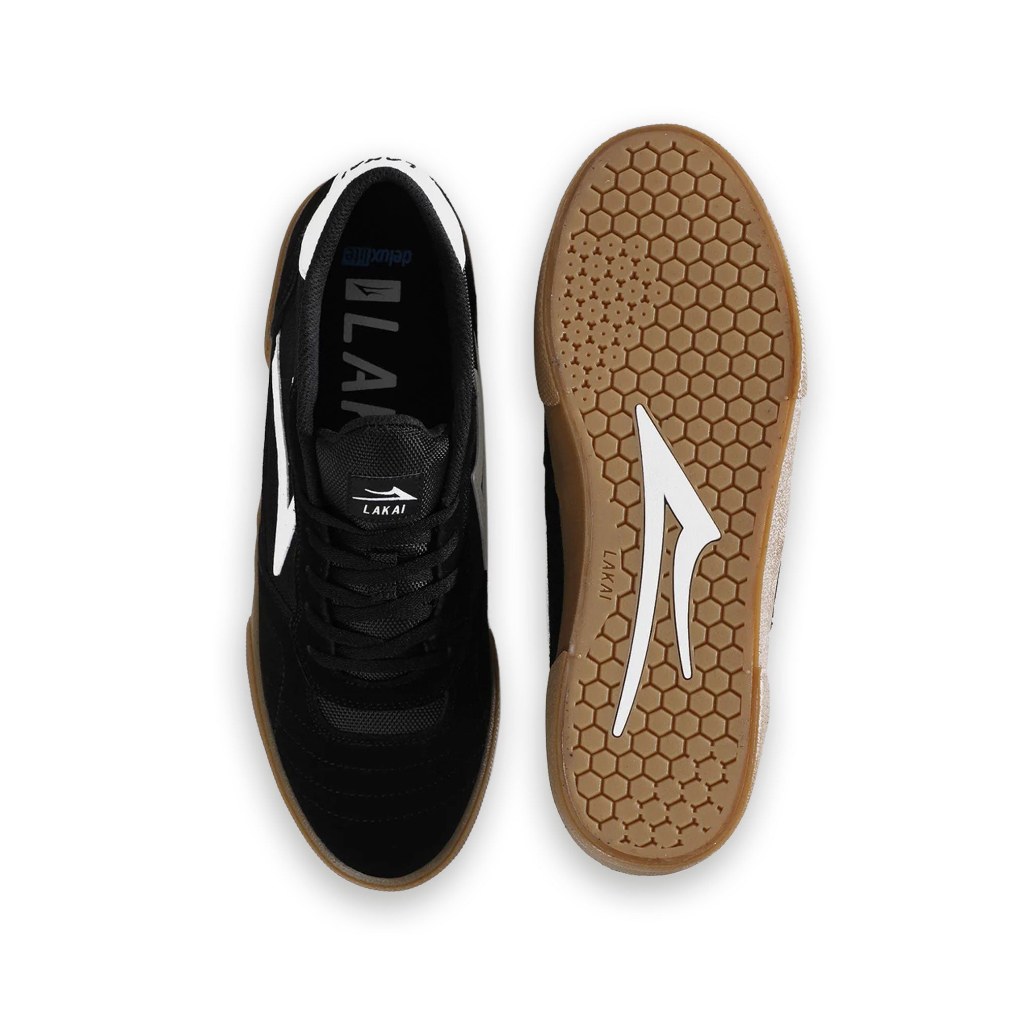 LAKAI - CAMBRIDGE - BLACK/GUM