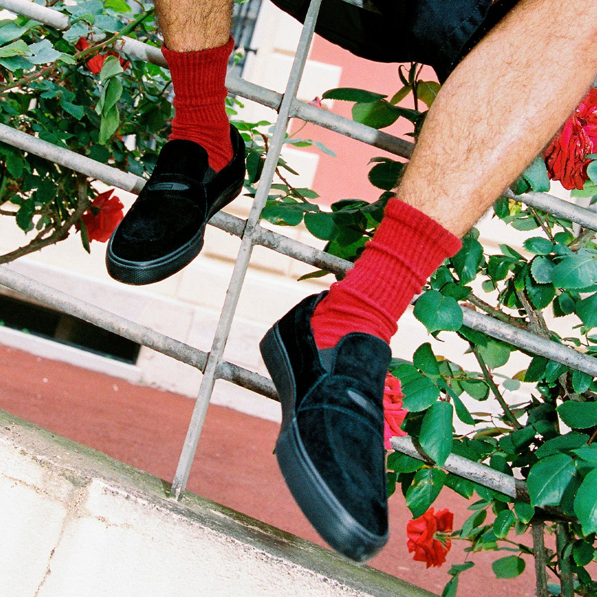 GLOBE - Liaizon - Black Suede
