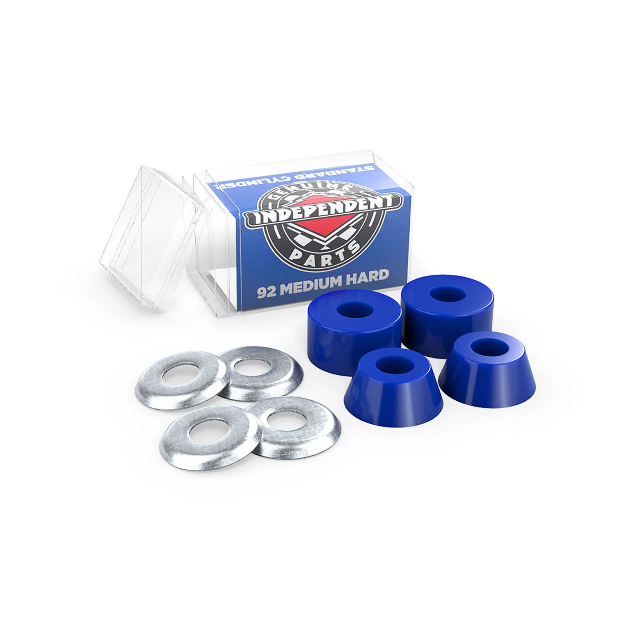 Laplaza-Skate-Shop-Medium-Hard-92a-Cylinder-Independent-Stage-11-Genuine-Parts-Blue-Cushions