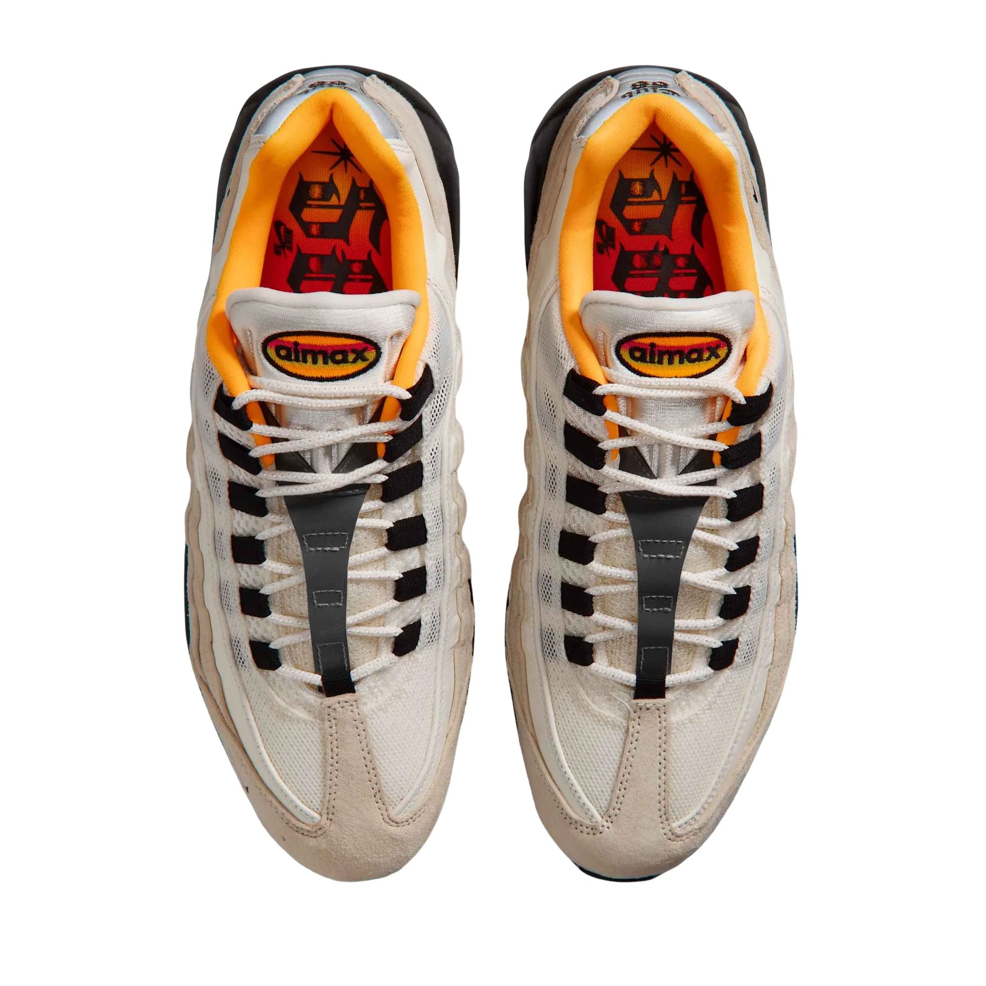 NIKE SB - Air Max 95 'Club 58' - Sail/Black/Laser Orange