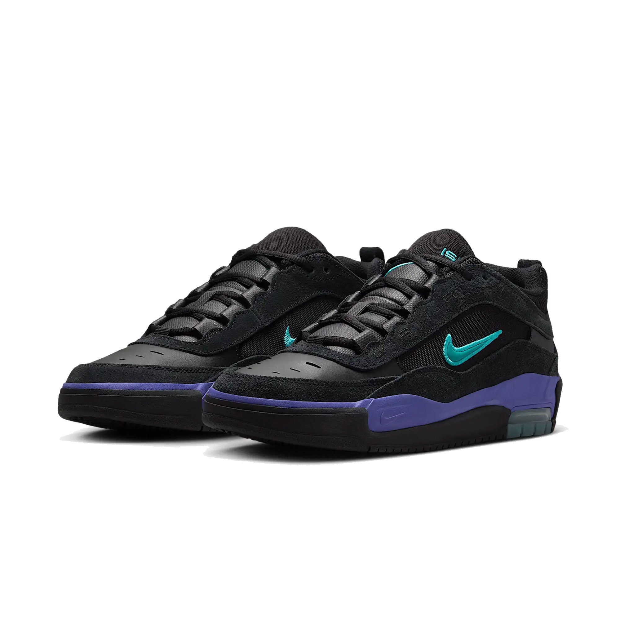 NIKE SB - Air Max Ishod - Negro/Negro/Persian Violet/Dusty Cactus
