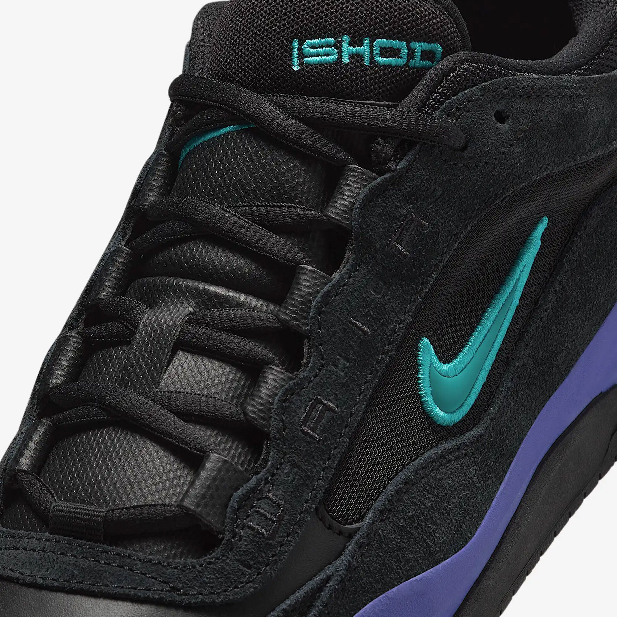 NIKE SB - Air Max Ishod - Negro/Negro/Persian Violet/Dusty Cactus