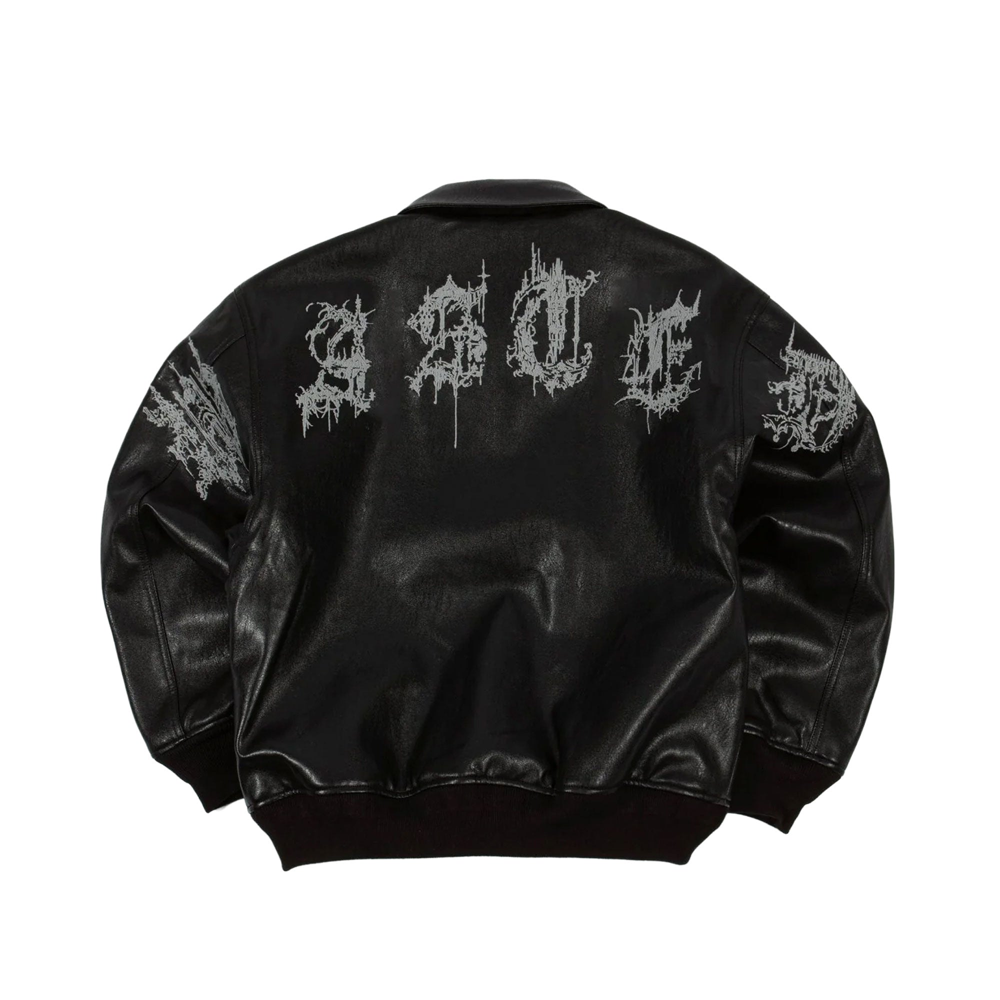 WASTED PARIS - STRONGHOLD VARSITY JACKET - BLACK