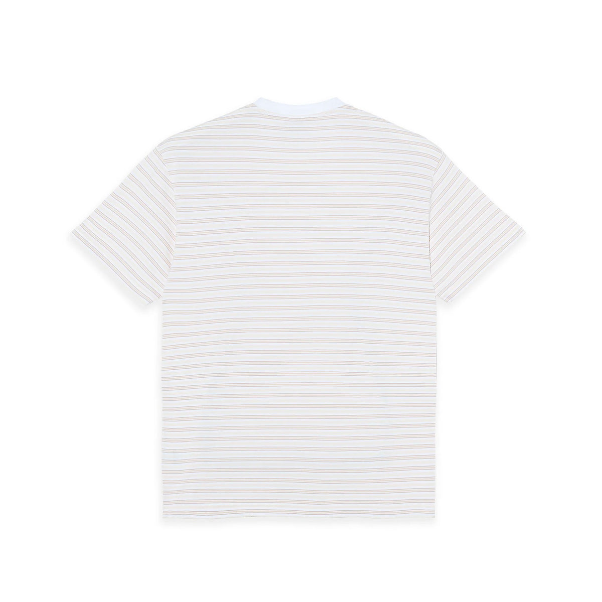 POLAR - Tee | Stripe - White/Taupe