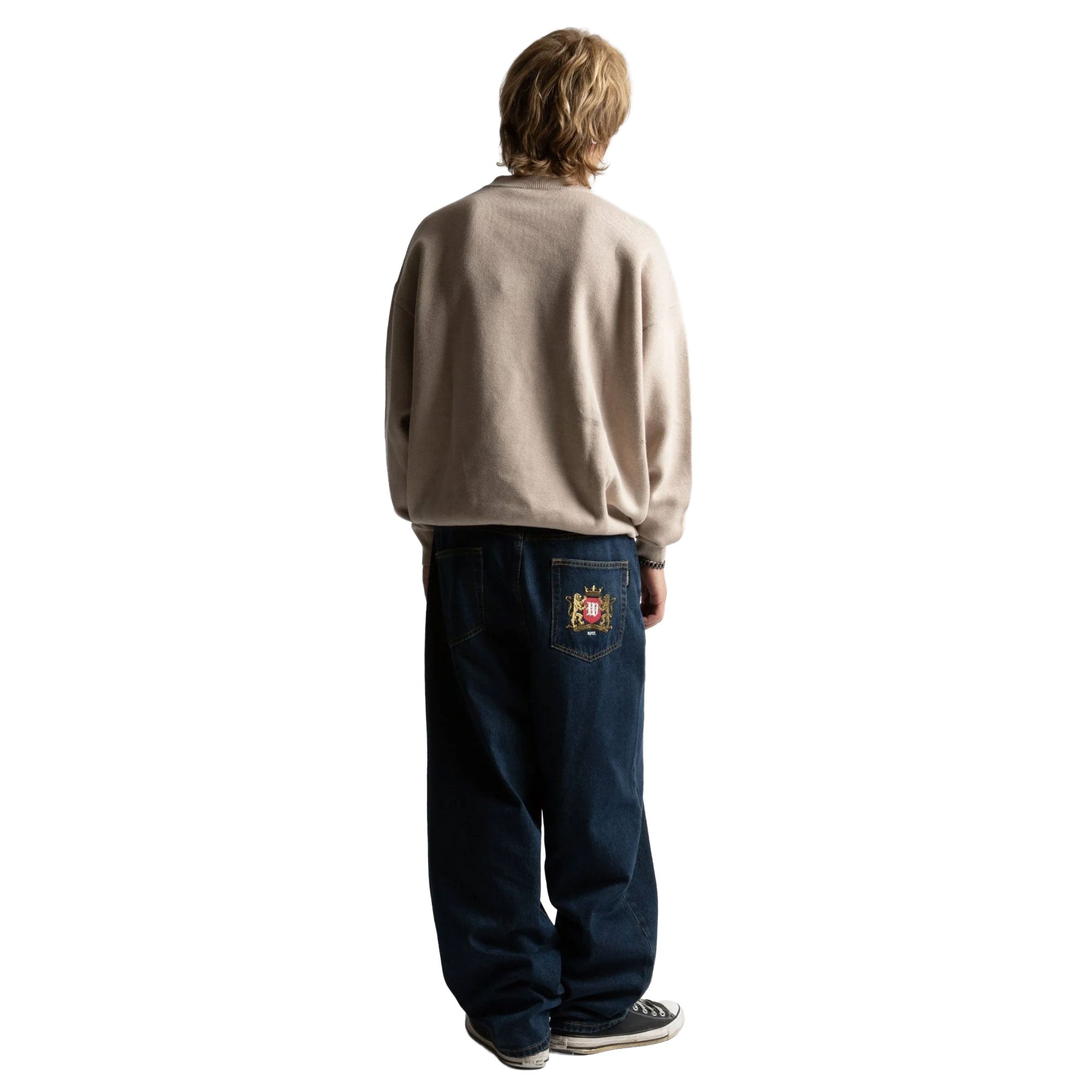 WASTED PARIS - CREST CASPER PANT - BLUE/CREST