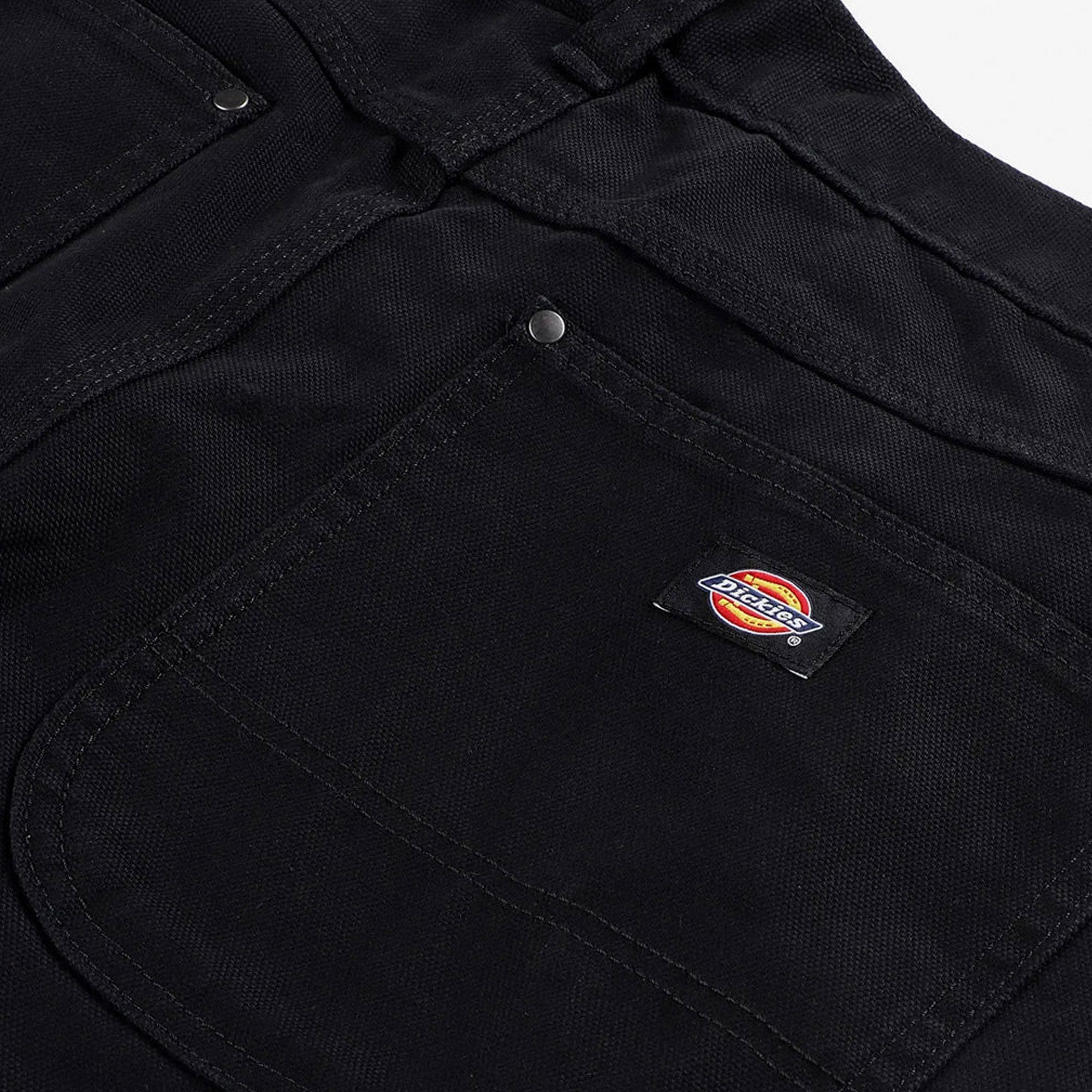 DICKIES - X TRASHER DOUBLE KNEE PANTS - BLACK