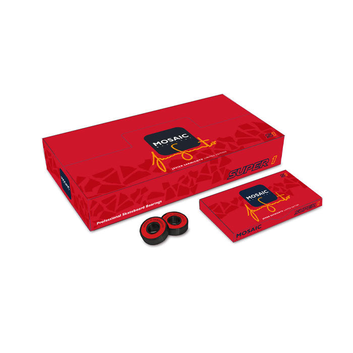 Mosaico - JAVI SARMIENTO Abec 7 Rodamientos - Negro Rojo