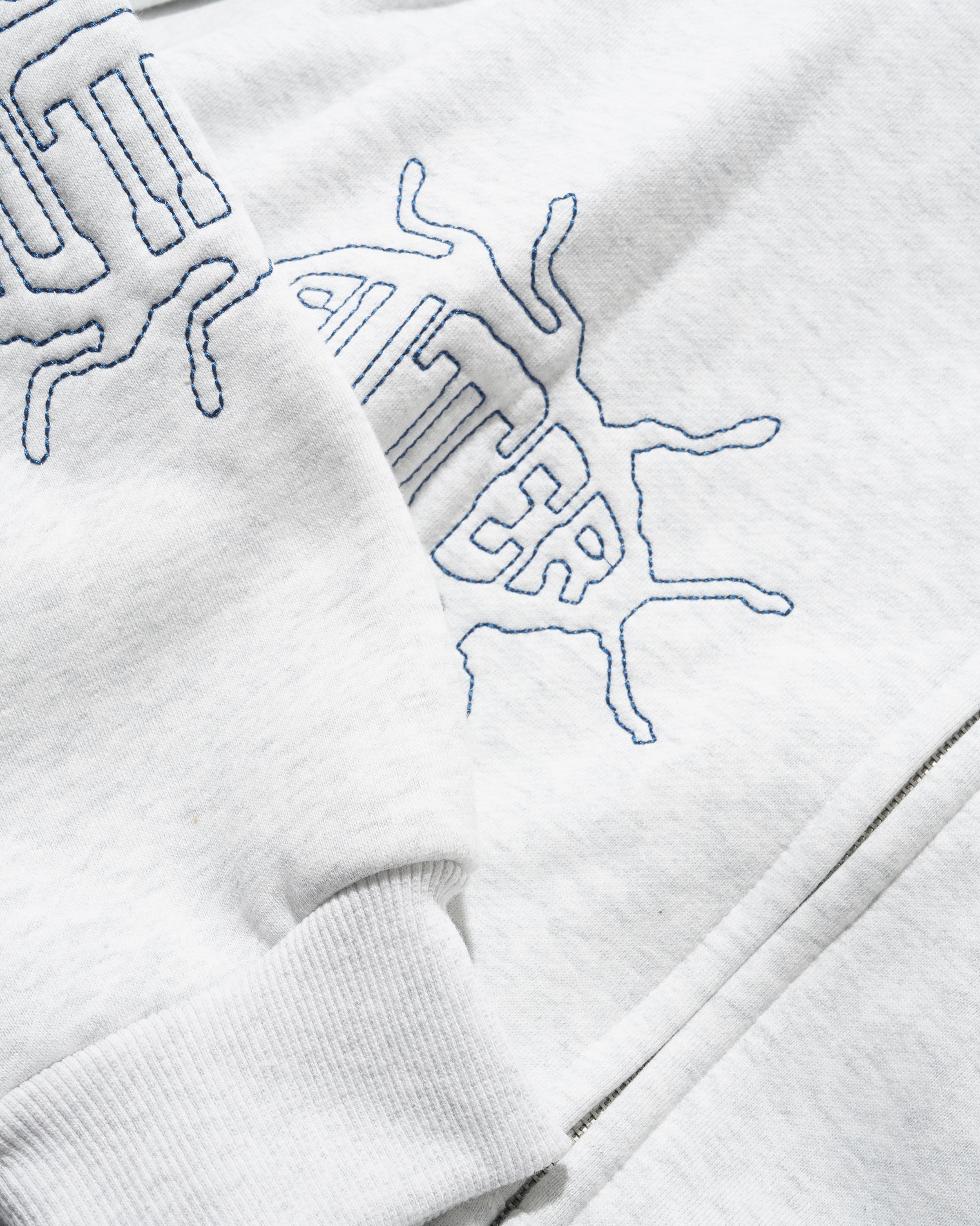 BUTTER - ROACH ZIP-THRU HOOD - ASH