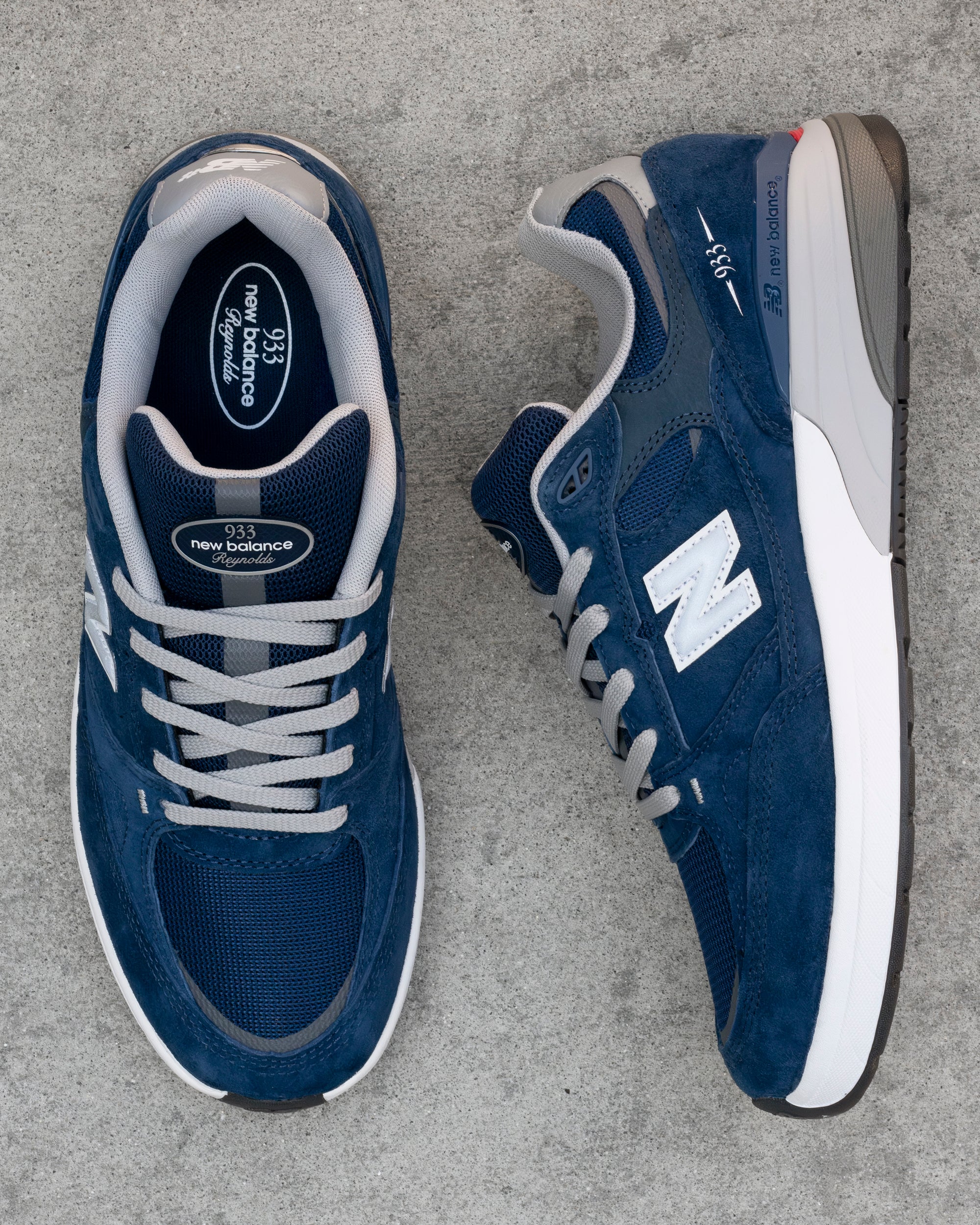 NEW BALANCE - NUMERIC ANDREW REYNOLDS 933 - NAVY/GREY
