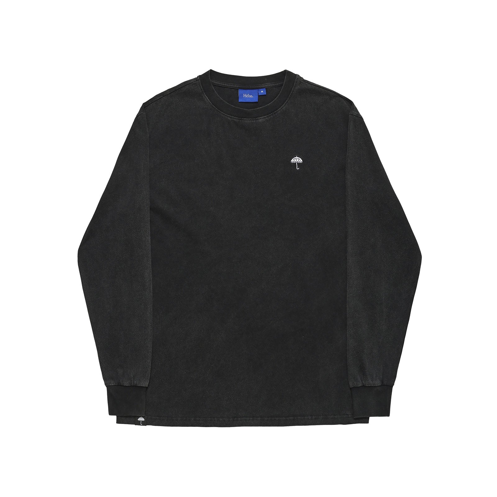 HÈLAS - CLASSIC LS TEE WASHED BLACK