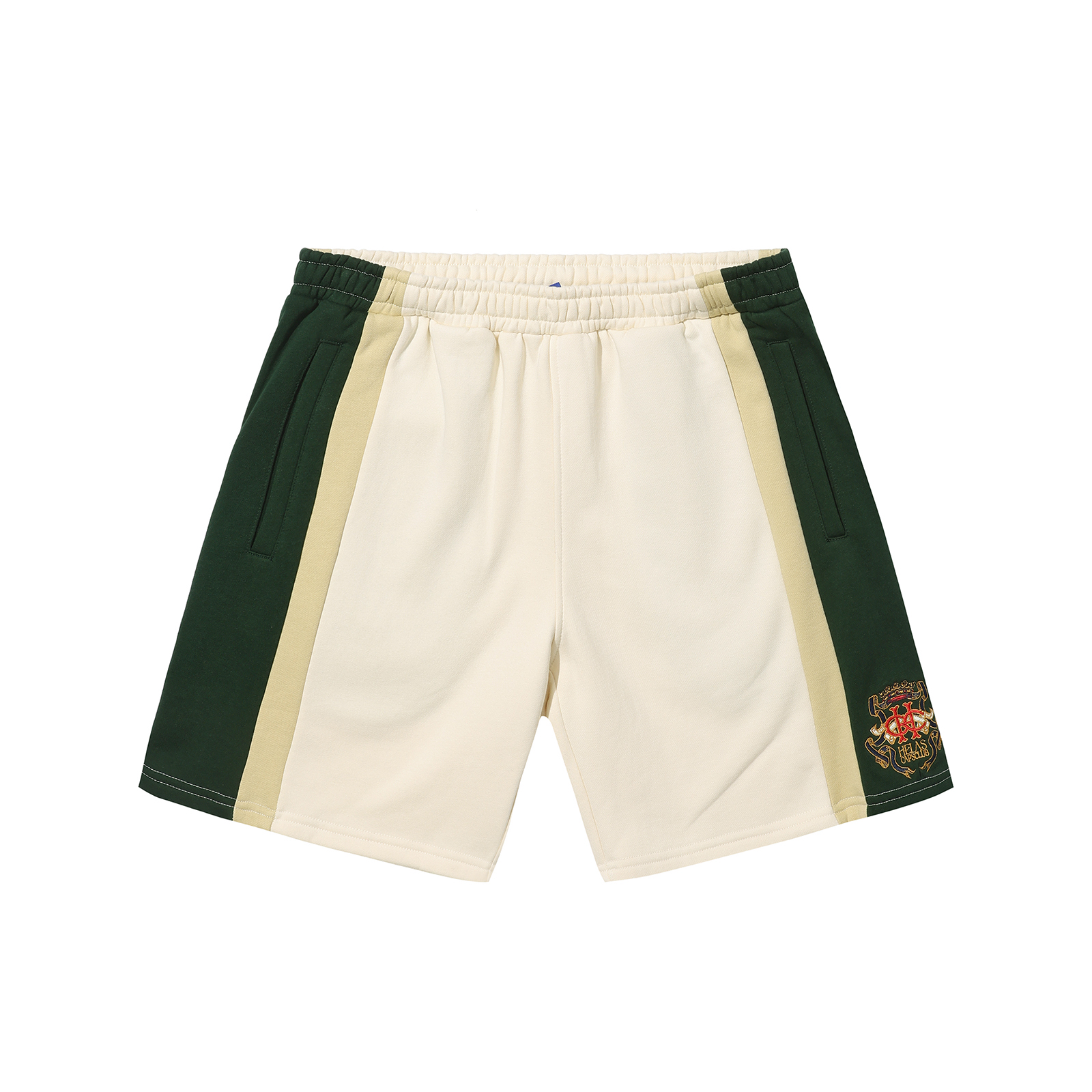 HELAS - COURONNE SWEAT SHORTS - LIGHT BEIGE