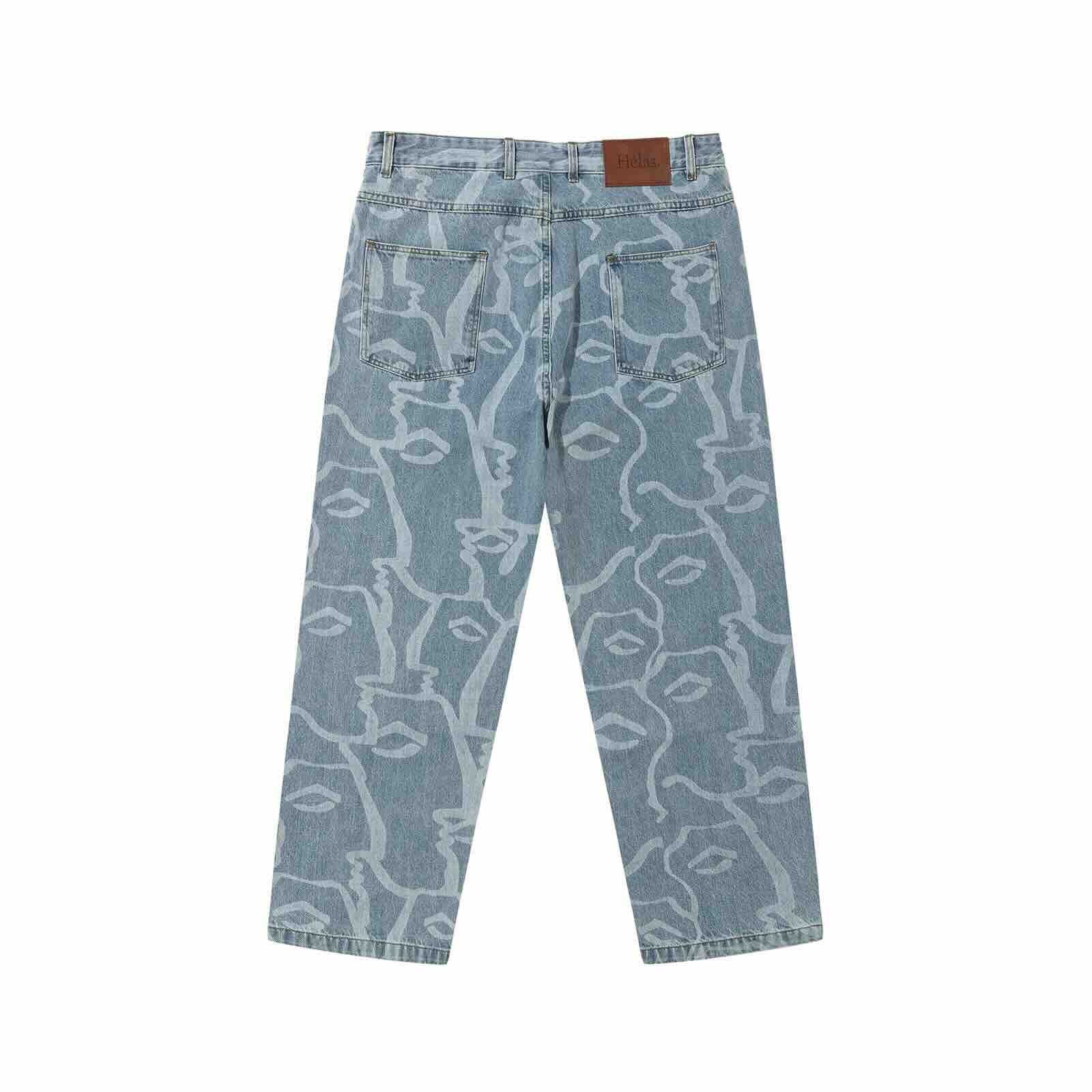 HELAS - DIEUX GRECS JEANS PANTS - LIGHT BLUE