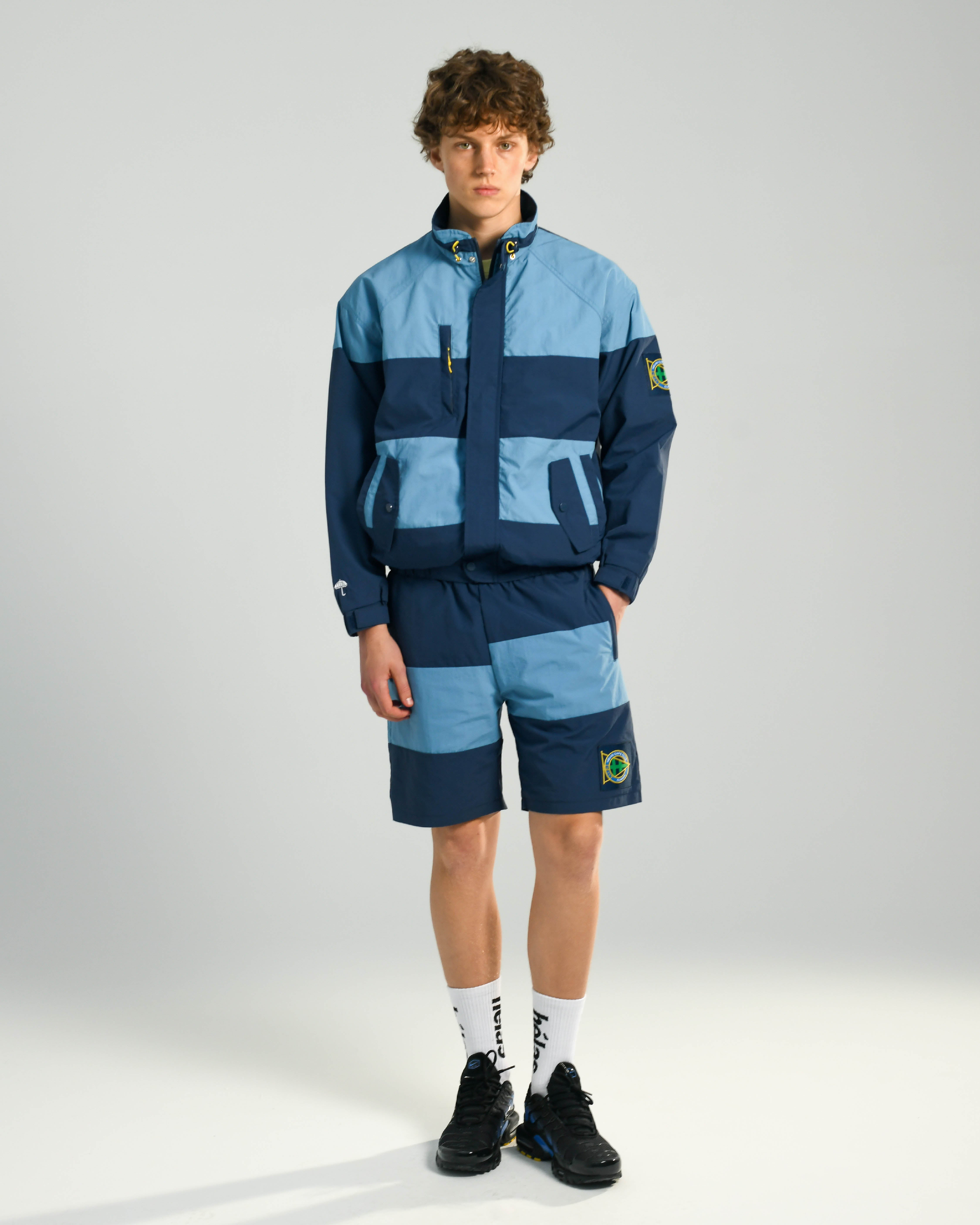 HELAS - NAVIGO TRACKSUIT JACKET - NAVY/BLUE