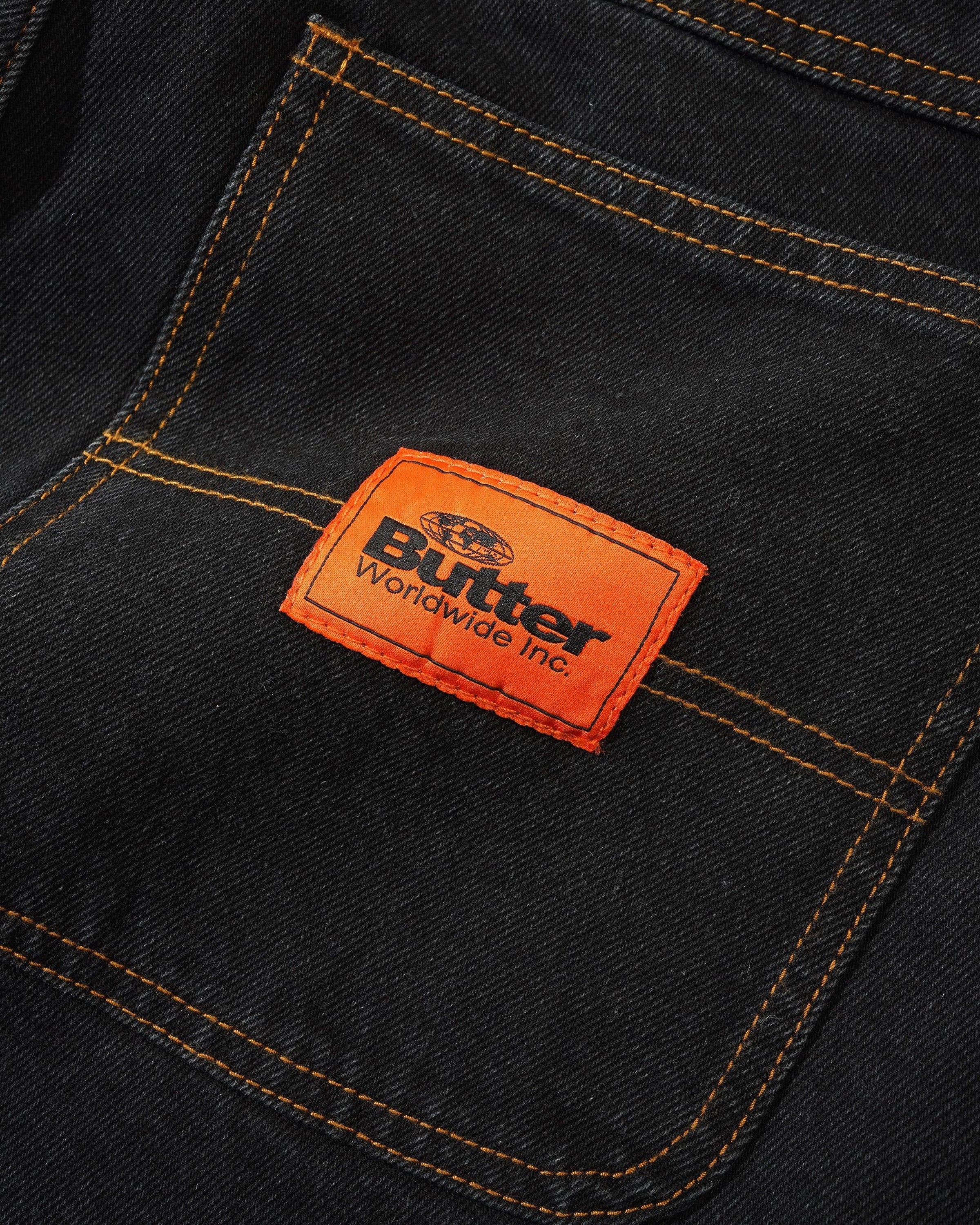BUTTER - SANTOSUOSSO DENIM JEAN - WASHED BLACK