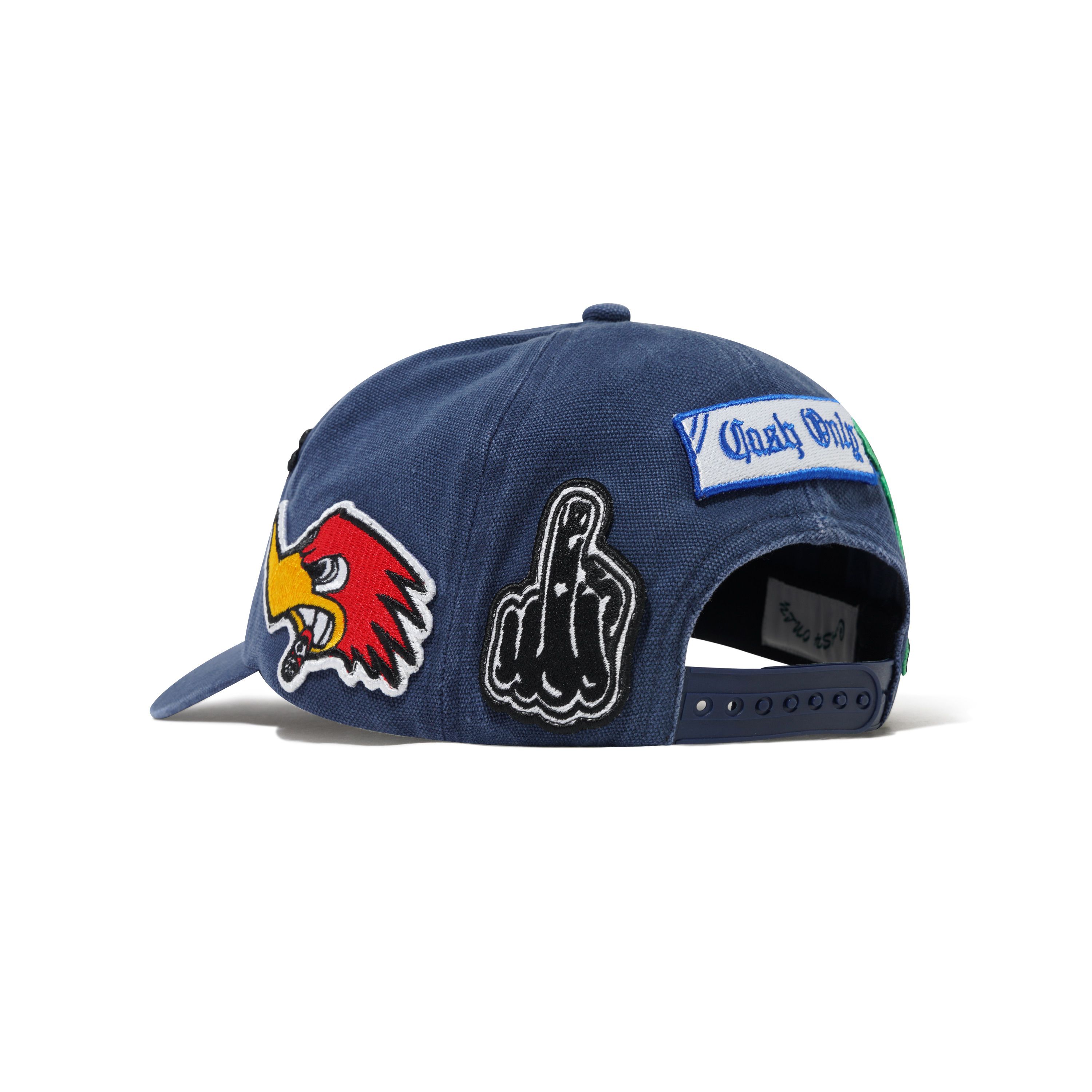 CASH ONLY - SERVICE 6 PANEL CAP - NAVY