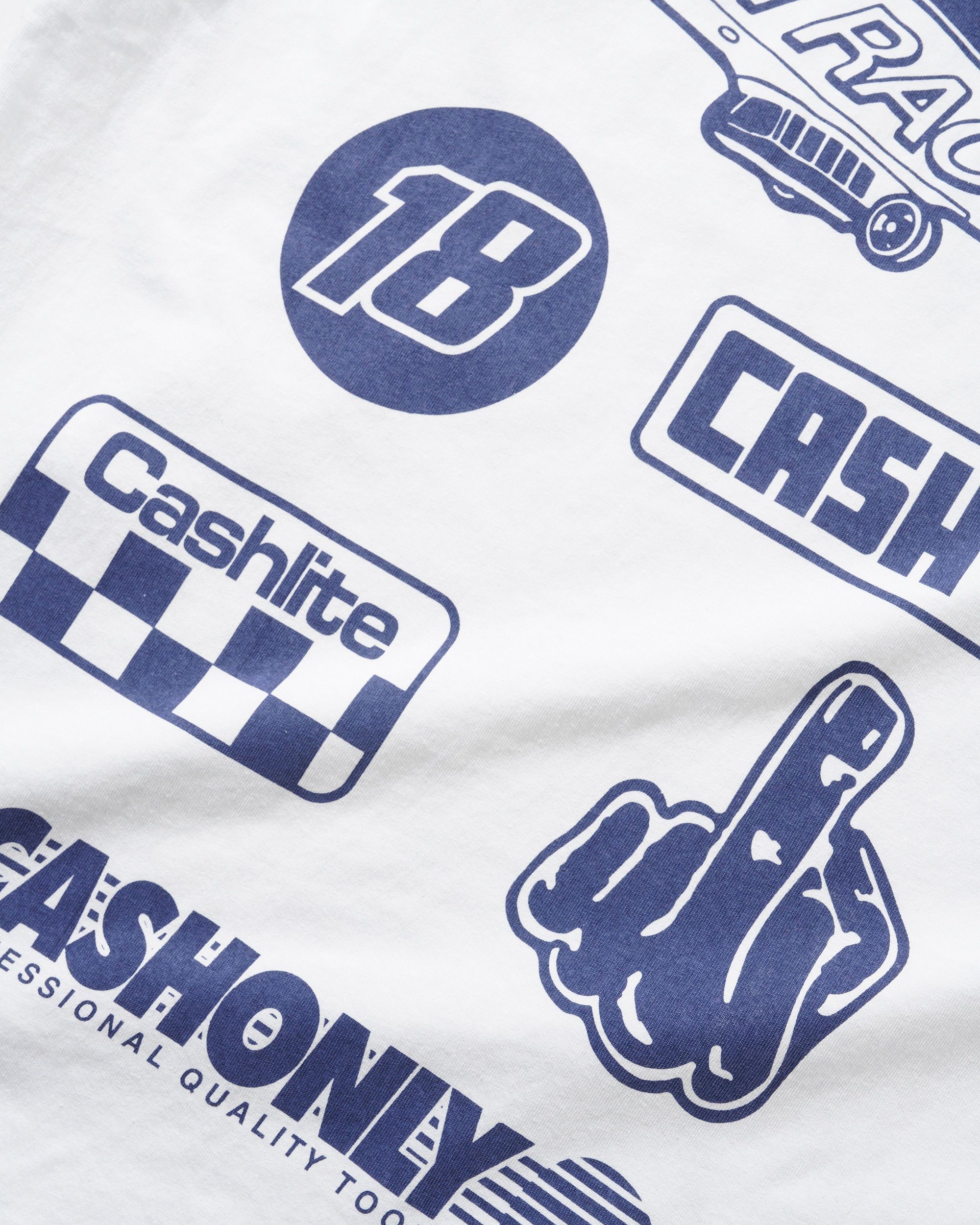 CASH ONLY - SERVICE TEE - WHITE